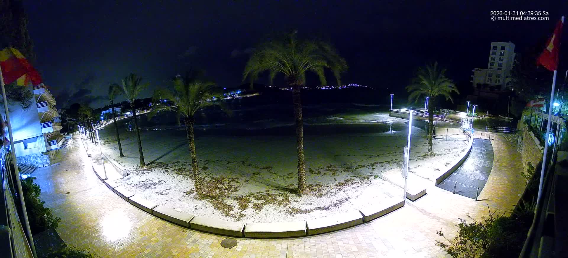Mallorca, Peguera Palmira Beach by Rendezvous Garden Live Cam - Balearic Islands, Spain