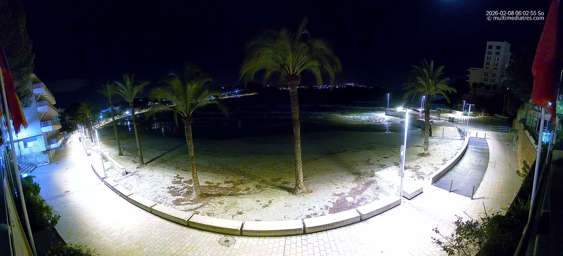 Mallorca, Peguera Palmira Beach by Rendezvous Garden Live Cam - Balearic Islands, Spain