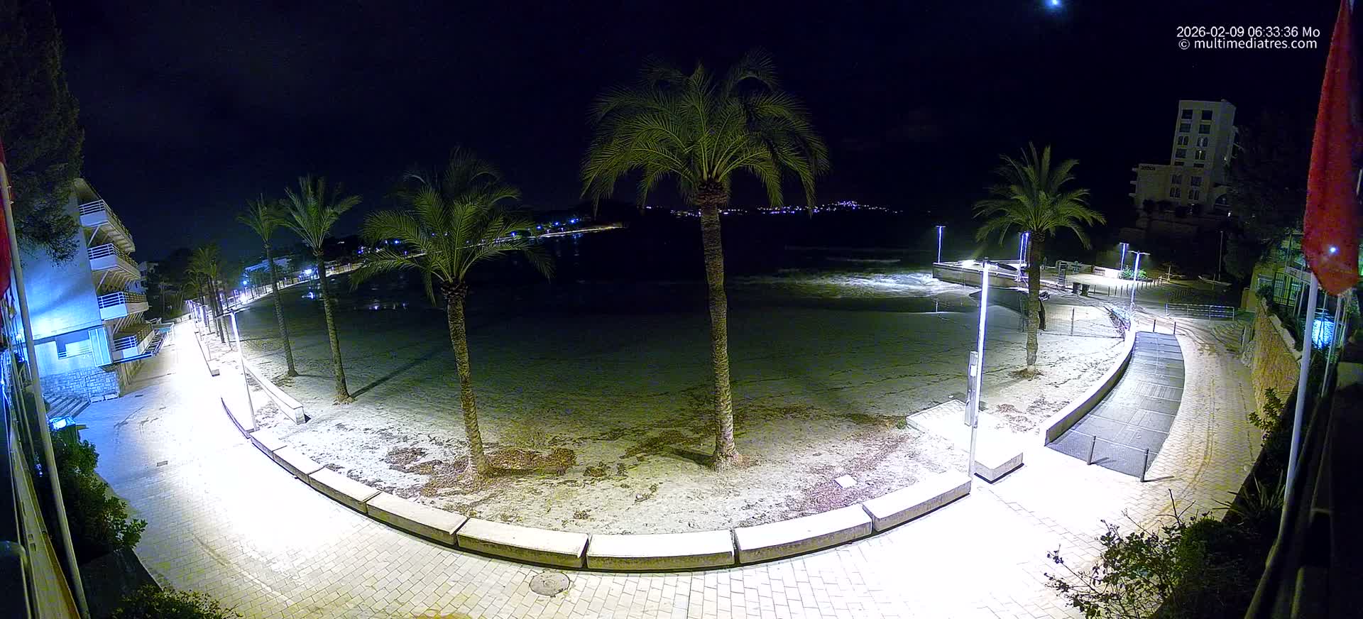 Mallorca, Peguera Palmira Beach by Rendezvous Garden Live Cam - Balearic Islands, Spain