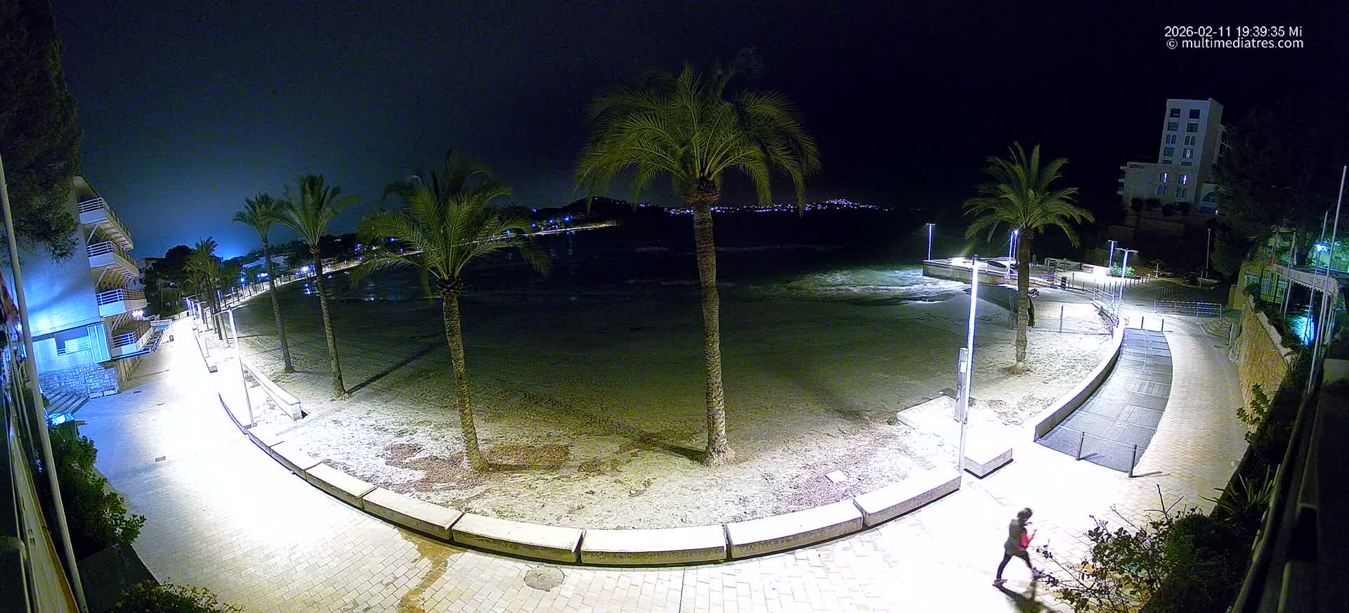 Mallorca, Peguera Palmira Beach by Rendezvous Garden Live Cam - Balearic Islands, Spain