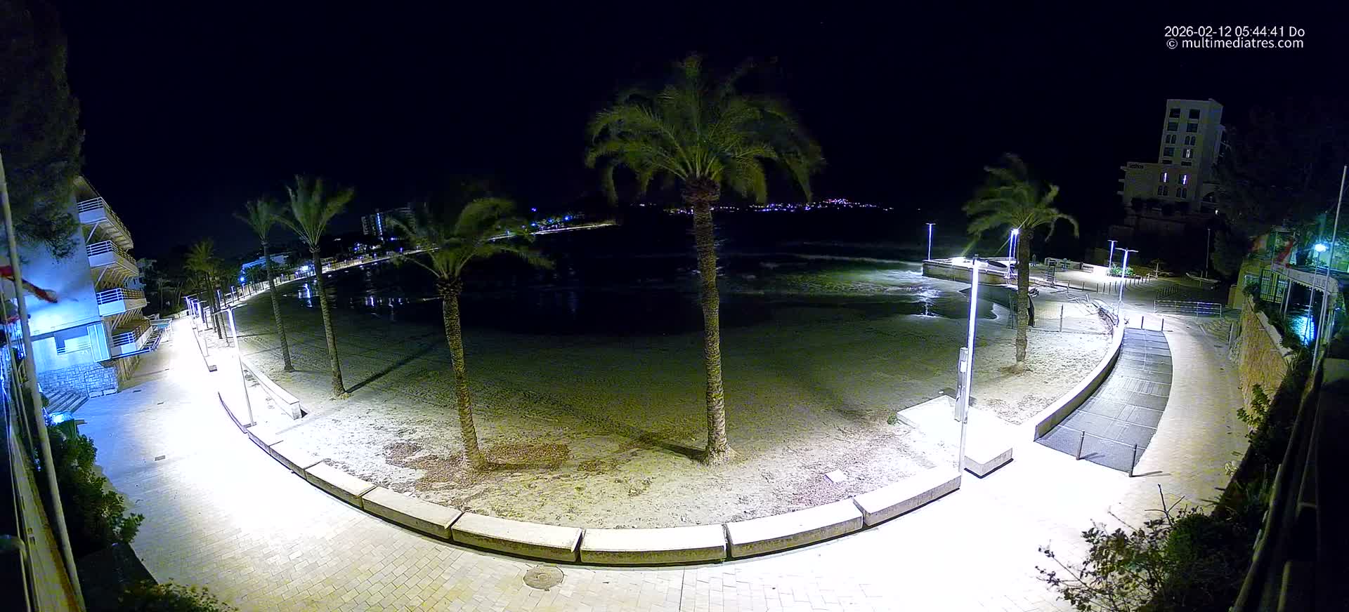 Mallorca, Peguera Palmira Beach by Rendezvous Garden Live Cam - Balearic Islands, Spain