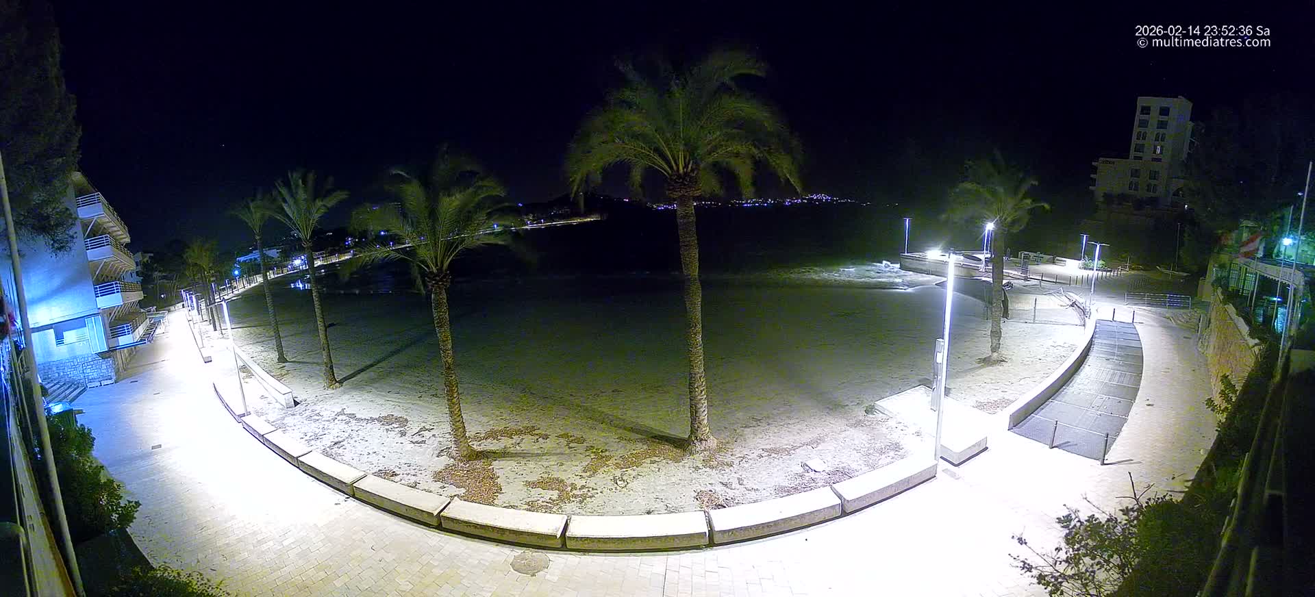 Mallorca, Peguera Palmira Beach by Rendezvous Garden Live Cam - Balearic Islands, Spain