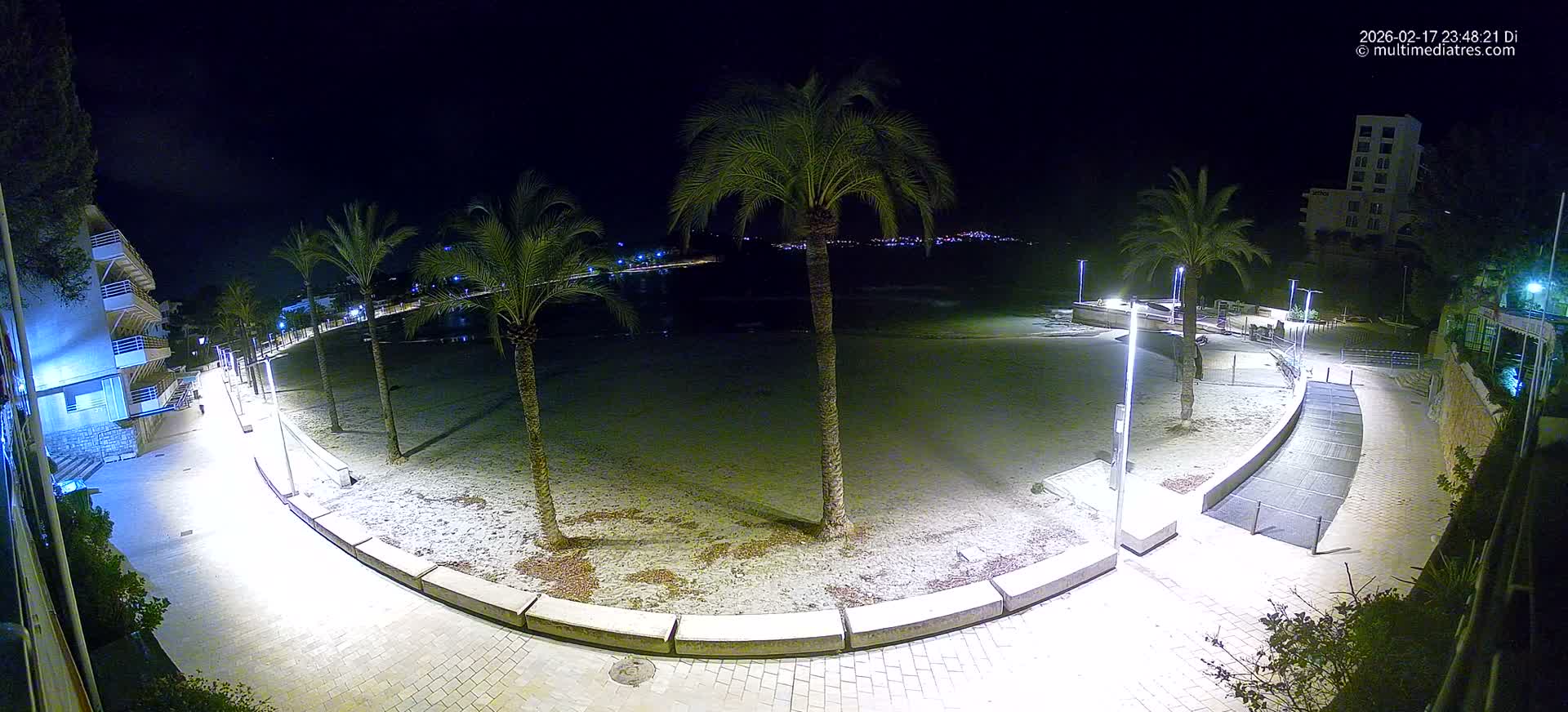 Mallorca, Peguera Palmira Beach by Rendezvous Garden Live Cam - Balearic Islands, Spain