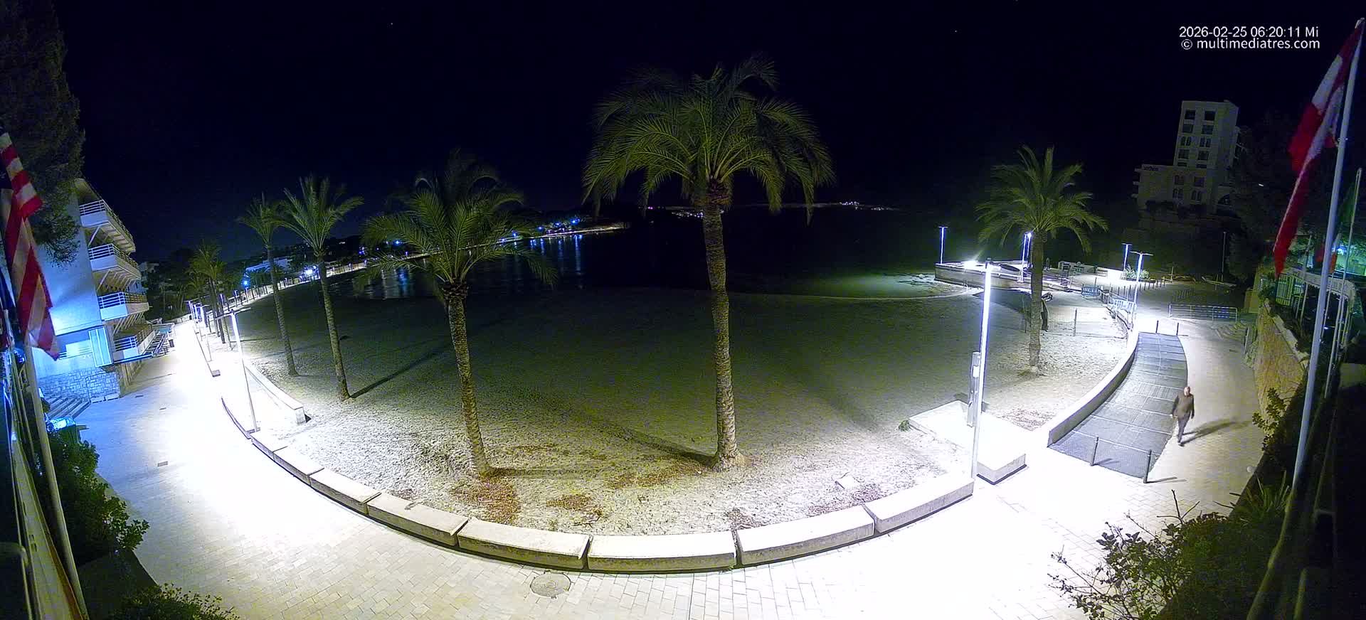 Mallorca, Peguera Palmira Beach by Rendezvous Garden Live Cam - Balearic Islands, Spain