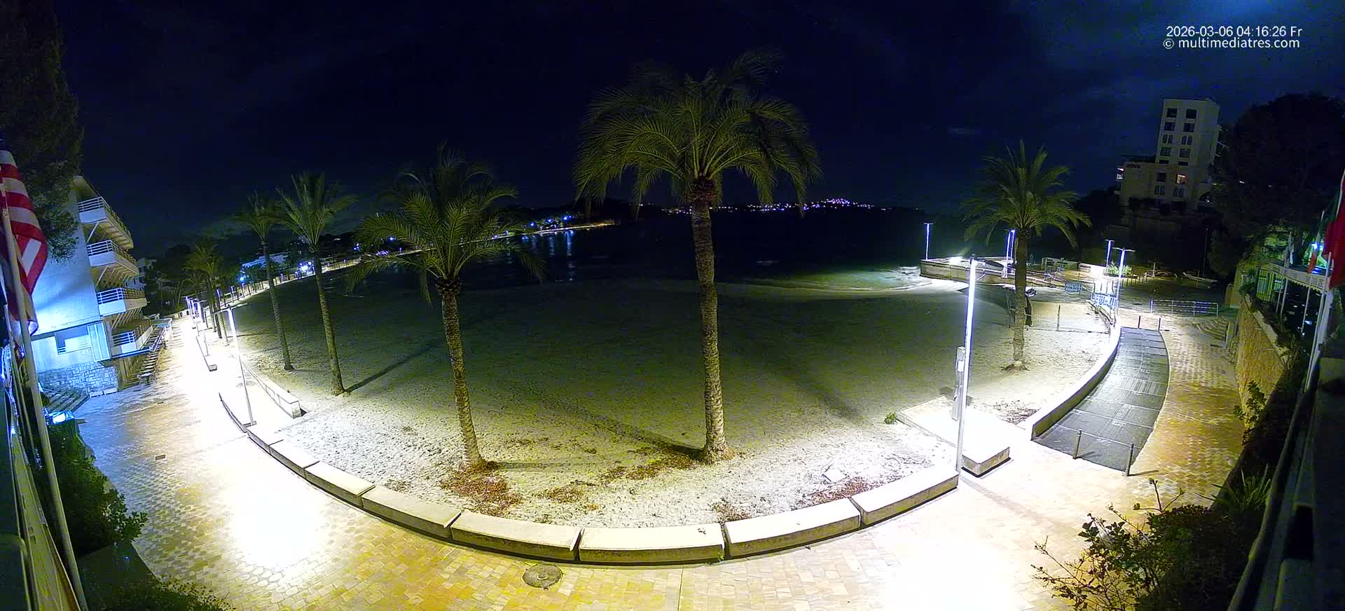 Mallorca, Peguera Palmira Beach by Rendezvous Garden Live Cam - Balearic Islands, Spain