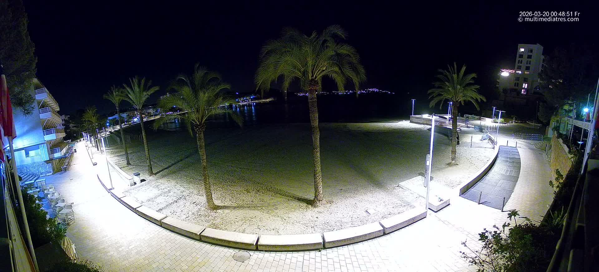 Mallorca, Peguera Palmira Beach by Rendezvous Garden Live Cam - Balearic Islands, Spain