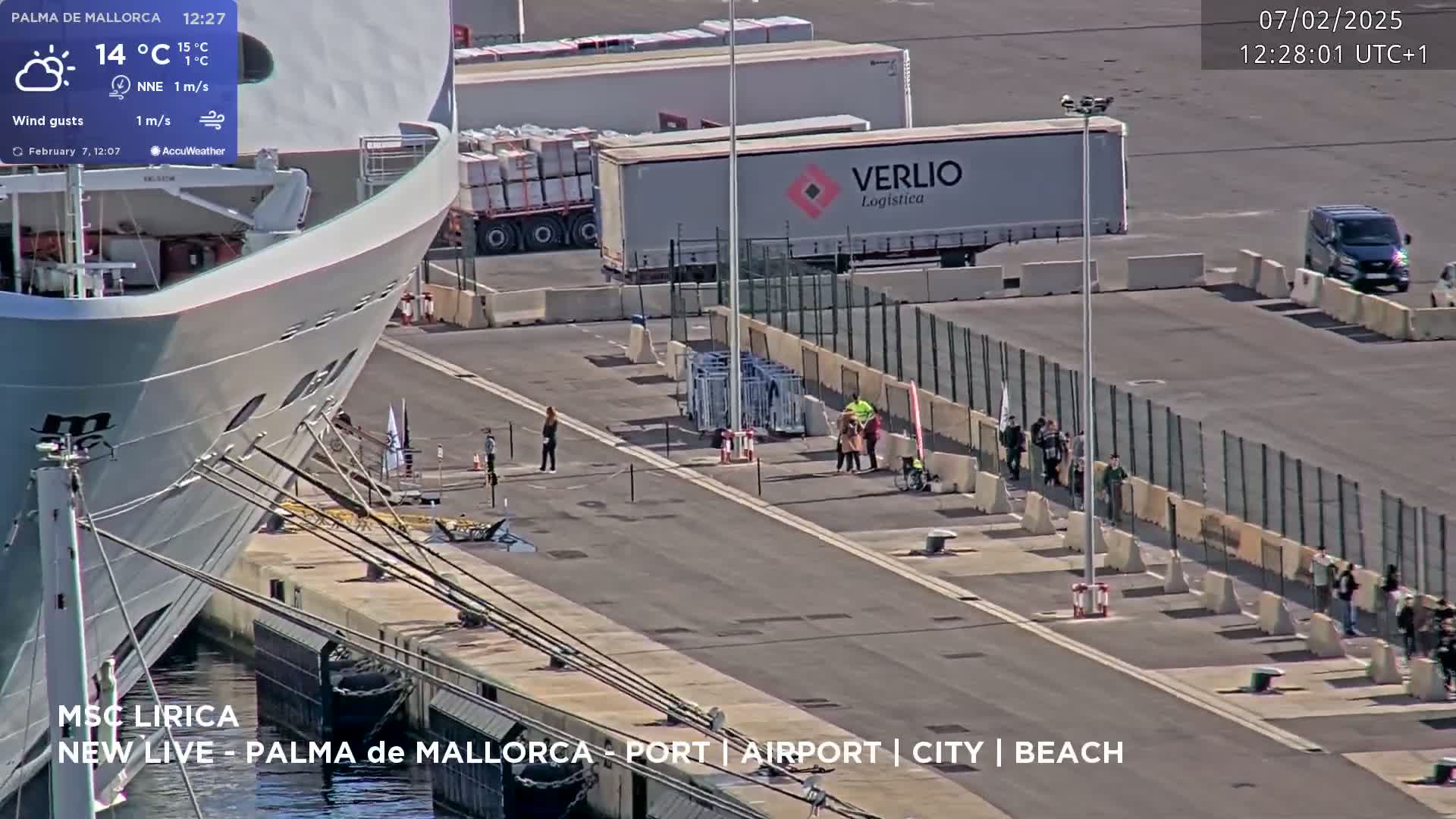 Palma de Mallorca City & Harbor Live Cam - Palma de mallorca, Balearic Islands, Spain