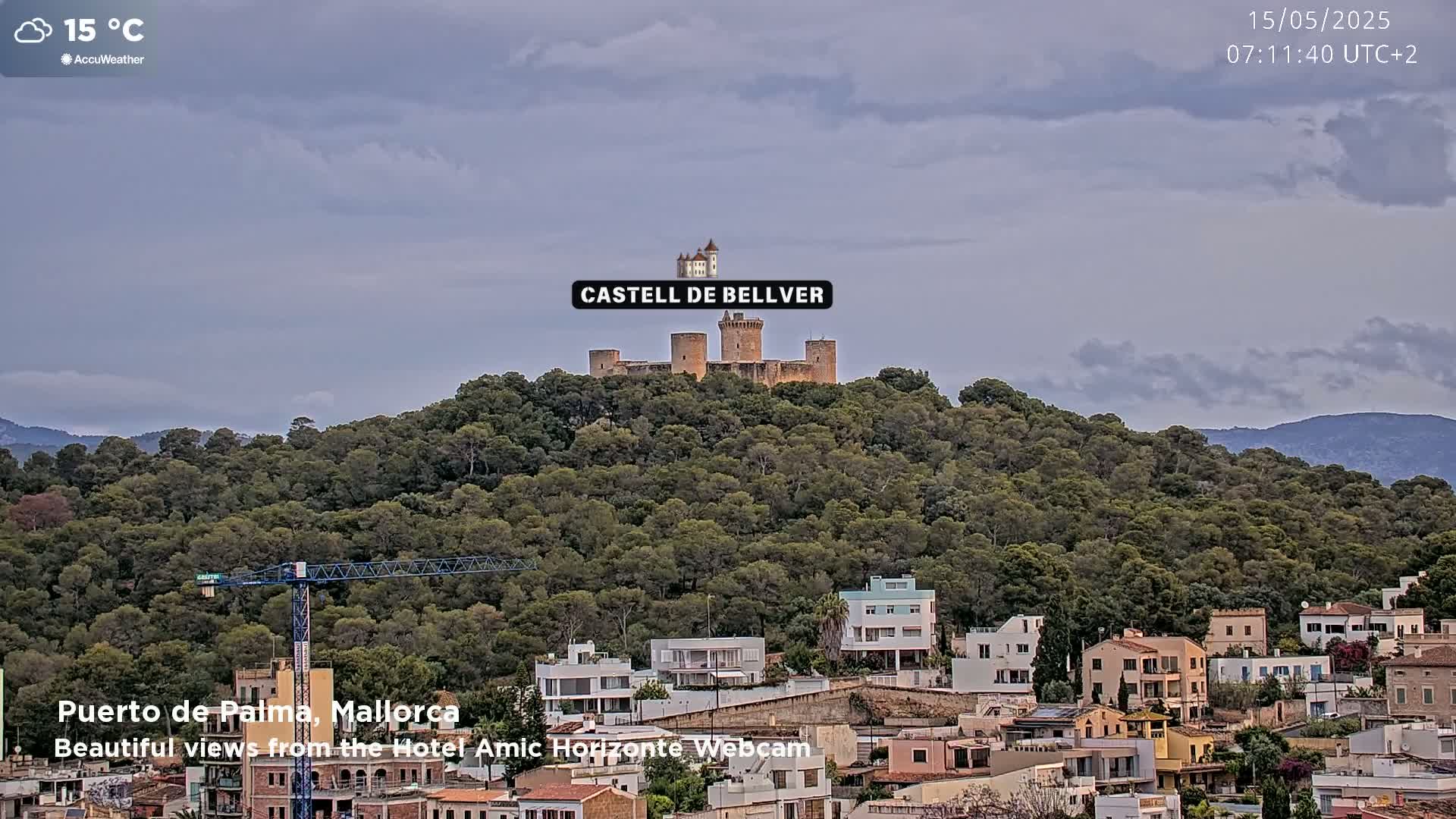 Palma de Mallorca City & Harbor Live Cam - Palma de mallorca, Balearic Islands, Spain