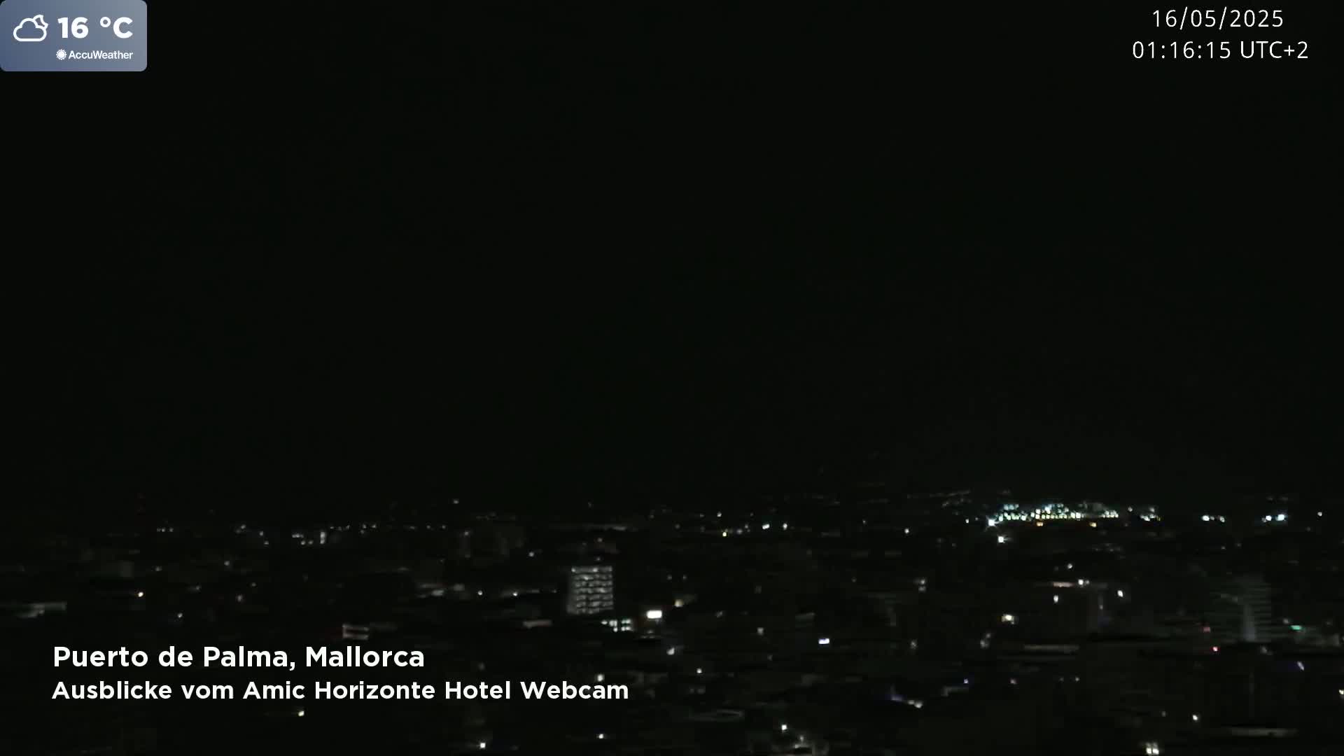 Palma de Mallorca City & Harbor Live Cam - Palma de mallorca, Balearic Islands, Spain