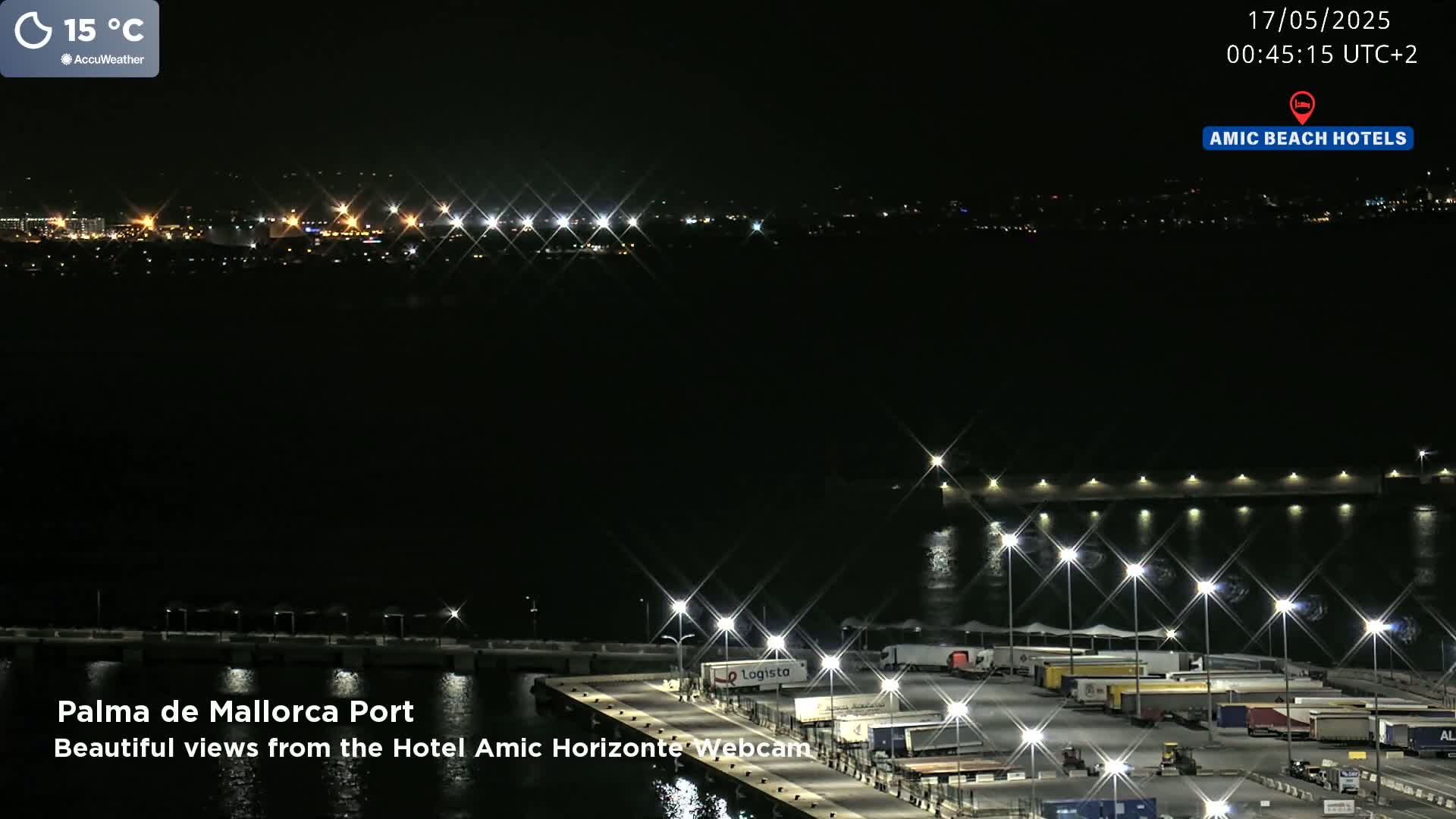 Palma de Mallorca City & Harbor Live Cam - Palma de mallorca, Balearic Islands, Spain
