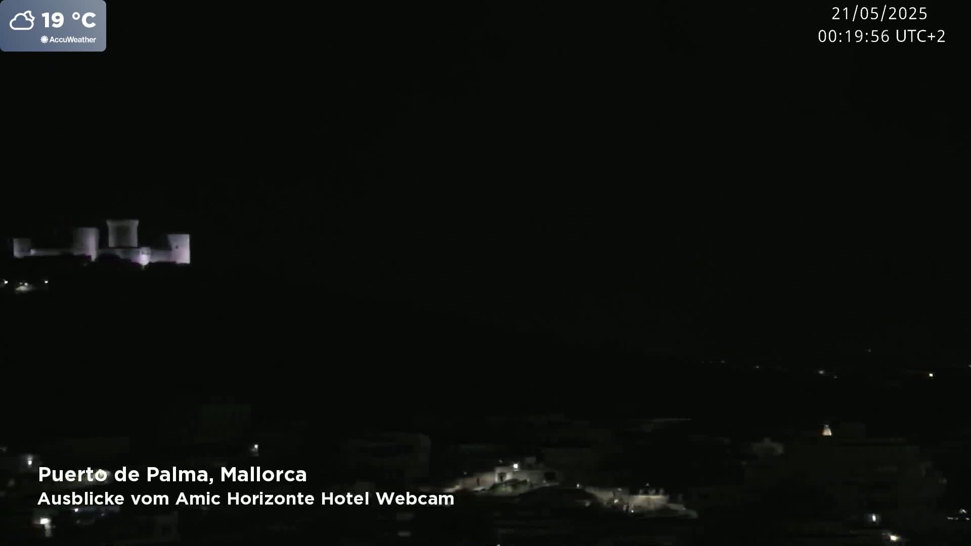 Palma de Mallorca City & Harbor Live Cam - Palma de mallorca, Balearic Islands, Spain