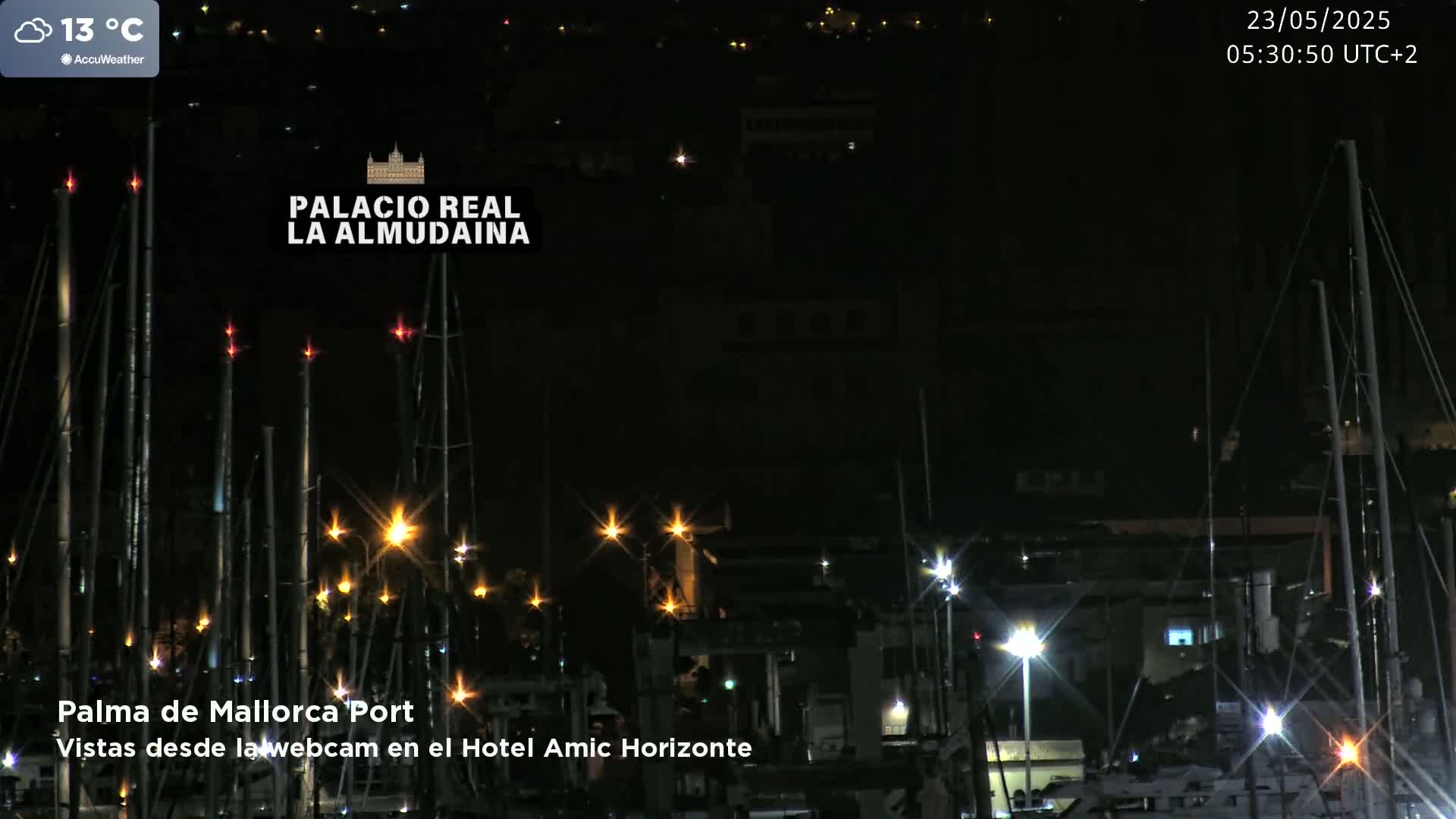 Palma de Mallorca City & Harbor Live Cam - Palma de mallorca, Balearic Islands, Spain