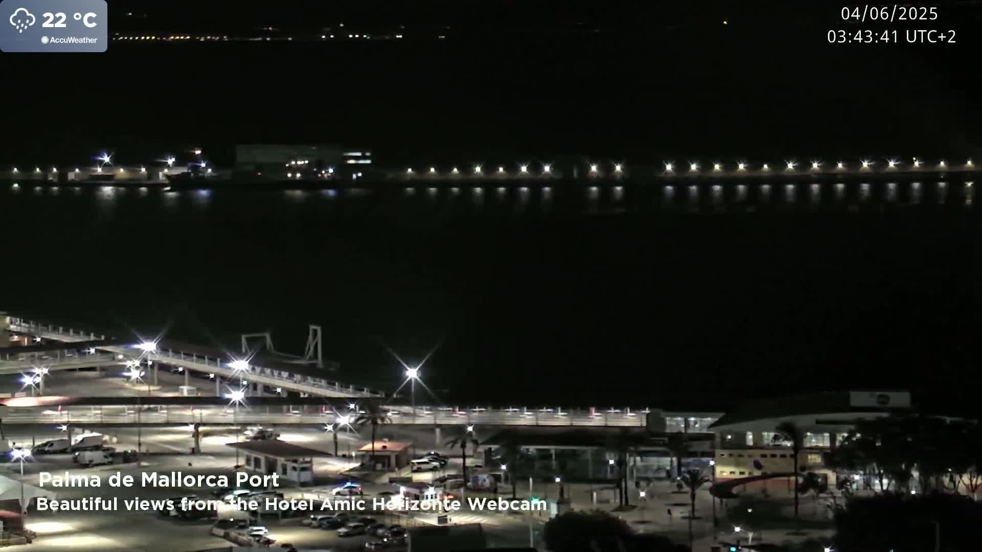 Palma de Mallorca City & Harbor Live Cam - Palma de mallorca, Balearic Islands, Spain