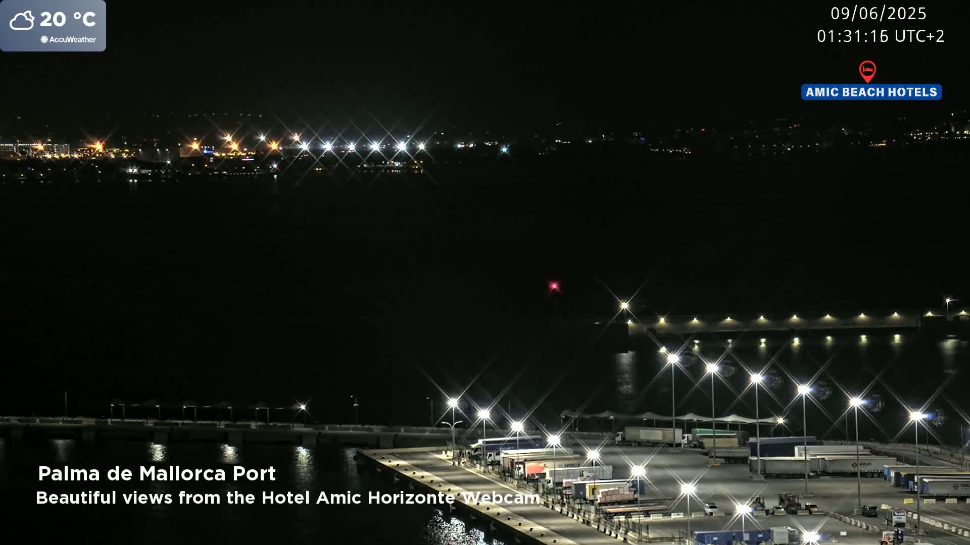 Palma de Mallorca City & Harbor Live Cam - Palma de mallorca, Balearic Islands, Spain