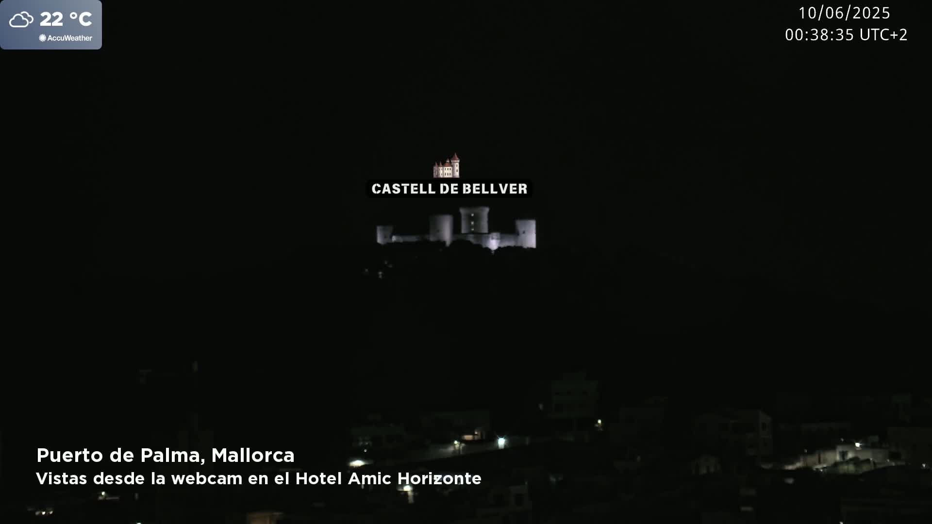 Palma de Mallorca City & Harbor Live Cam - Palma de mallorca, Balearic Islands, Spain