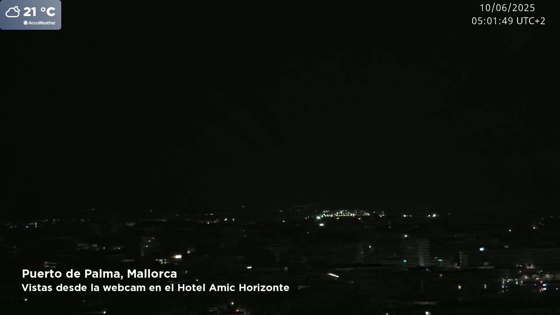 Palma de Mallorca City & Harbor Live Cam - Palma de mallorca, Balearic Islands, Spain