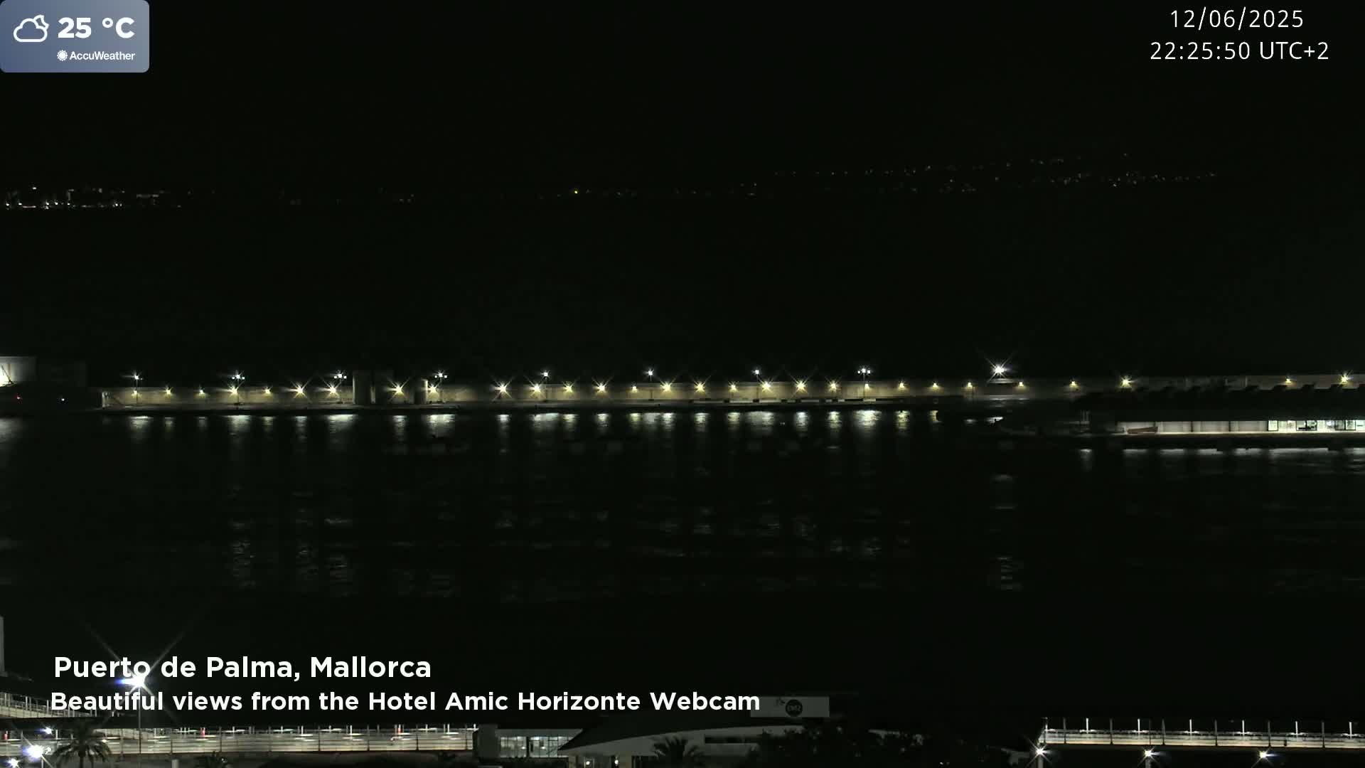 Palma de Mallorca City & Harbor Live Cam - Palma de mallorca, Balearic Islands, Spain