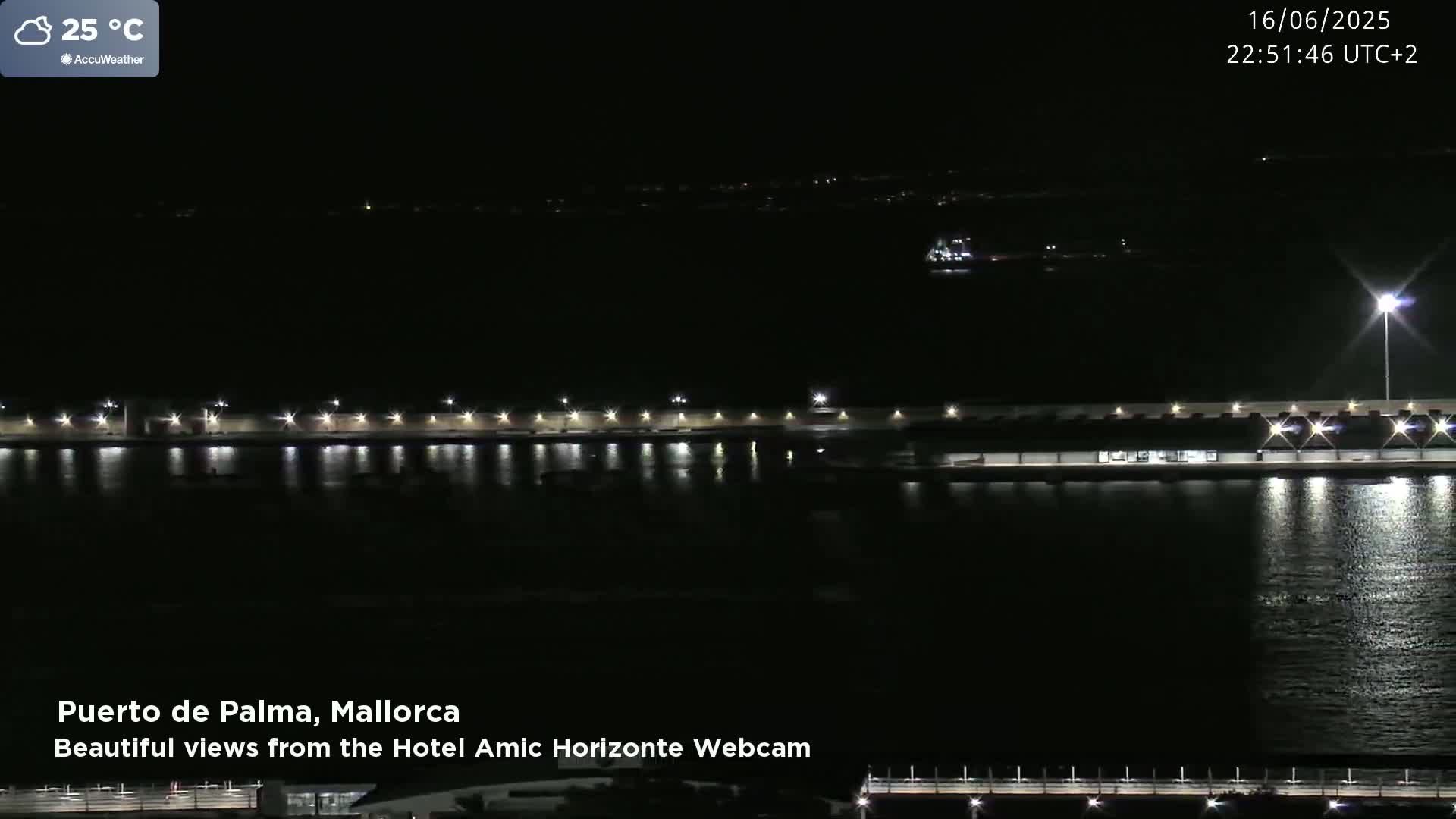 Palma de Mallorca City & Harbor Live Cam - Palma de mallorca, Balearic Islands, Spain