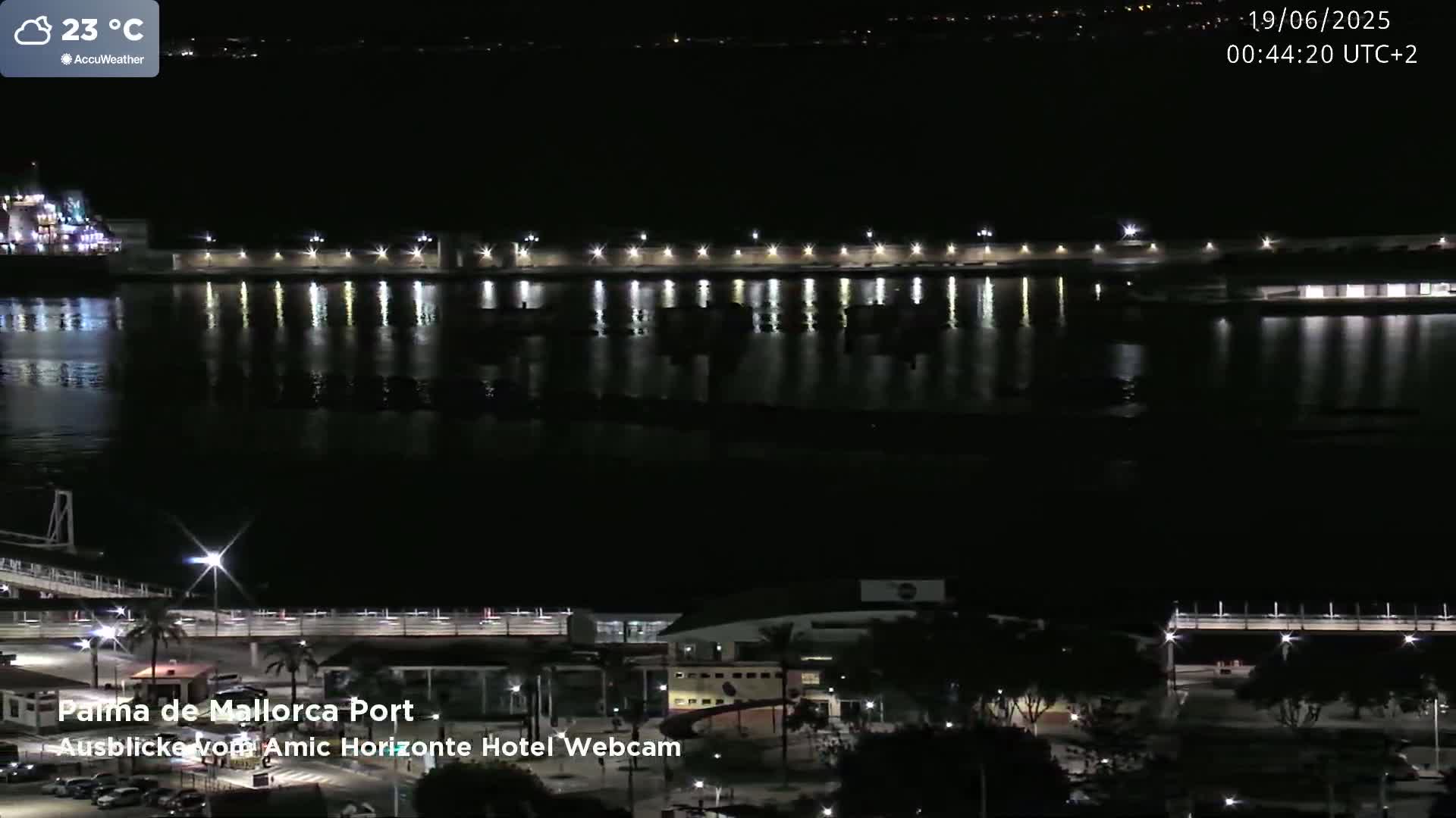 Palma de Mallorca City & Harbor Live Cam - Palma de mallorca, Balearic Islands, Spain