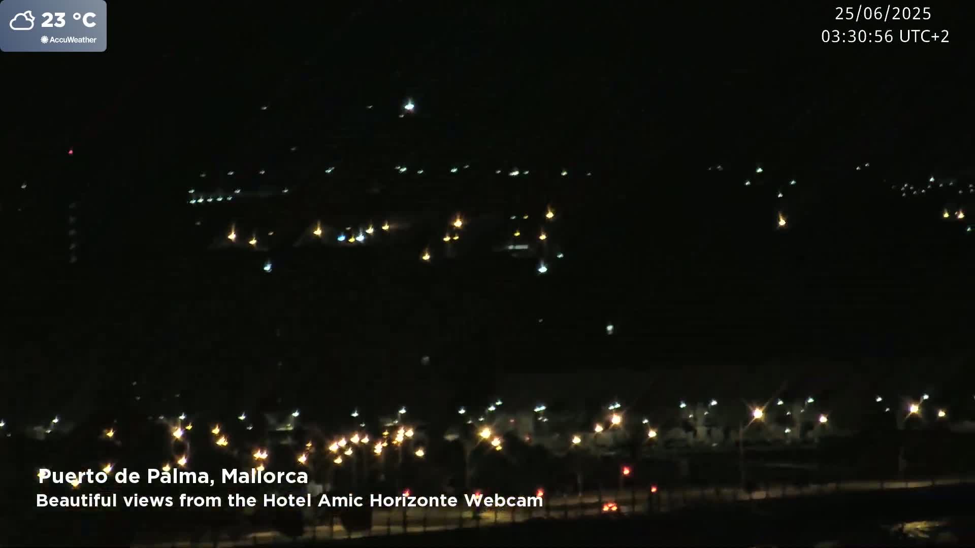 Palma de Mallorca City & Harbor Live Cam - Palma de mallorca, Balearic Islands, Spain