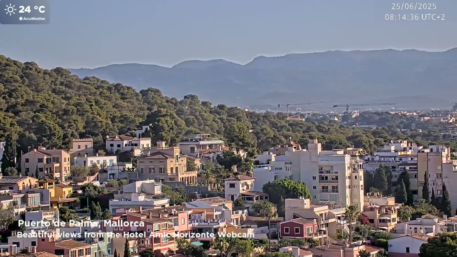 Palma de Mallorca City & Harbor Live Cam - Palma de mallorca, Balearic Islands, Spain
