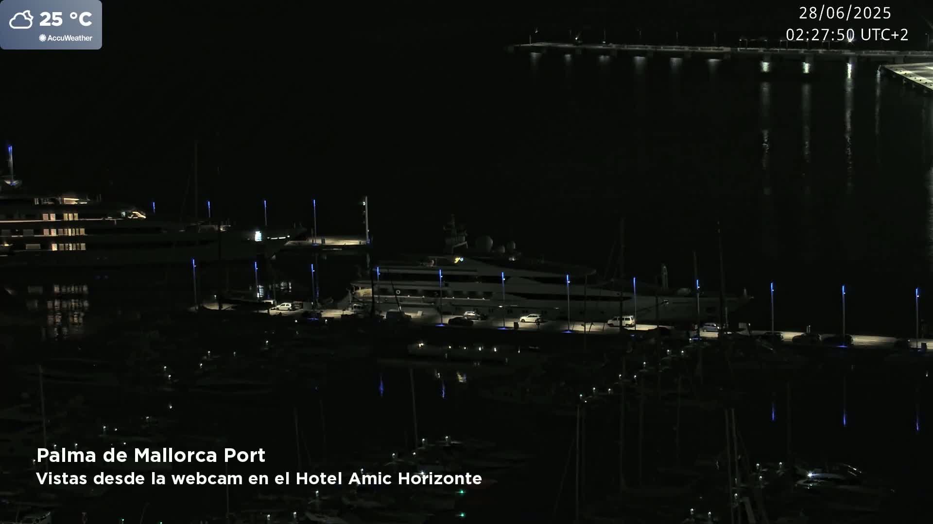 Palma de Mallorca City & Harbor Live Cam - Palma de mallorca, Balearic Islands, Spain