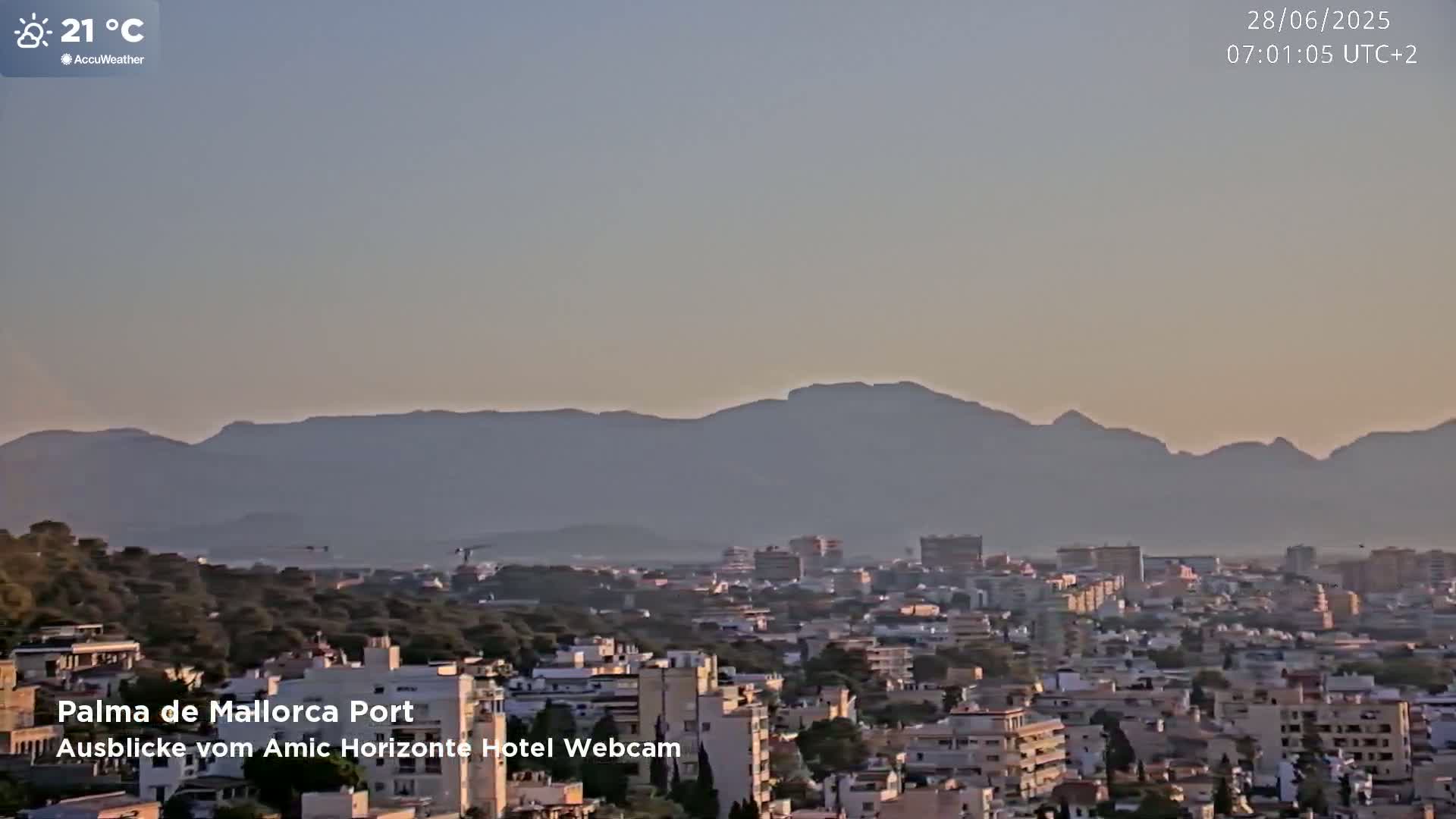 Palma de Mallorca City & Harbor Live Cam - Palma de mallorca, Balearic Islands, Spain