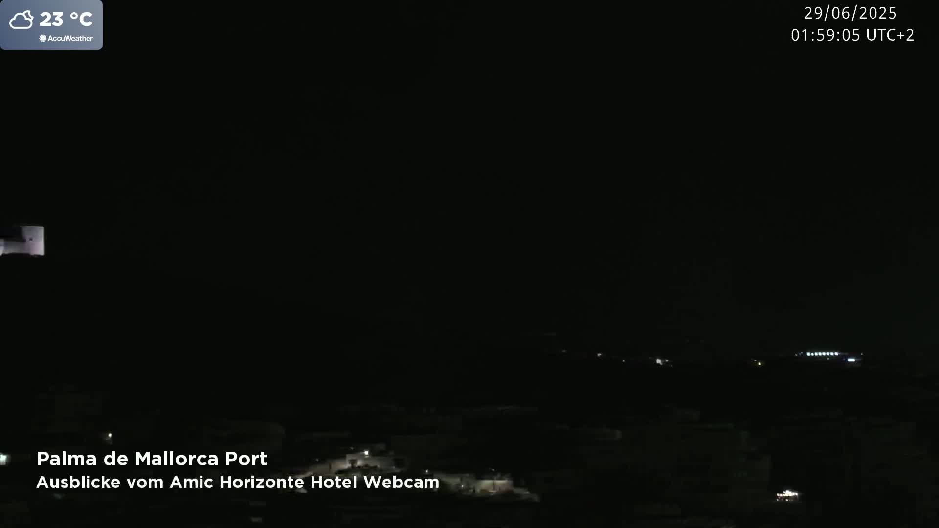Palma de Mallorca City & Harbor Live Cam - Palma de mallorca, Balearic Islands, Spain