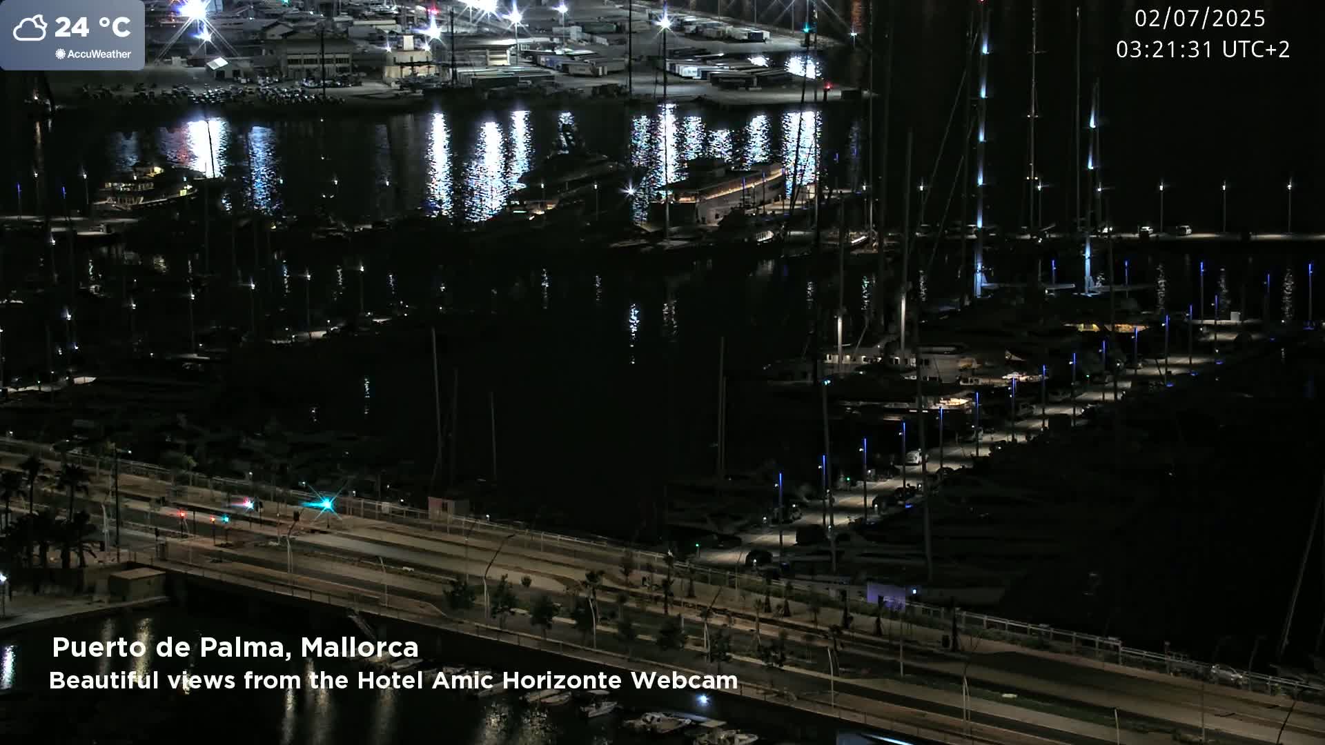 Palma de Mallorca City & Harbor Live Cam - Palma de mallorca, Balearic Islands, Spain