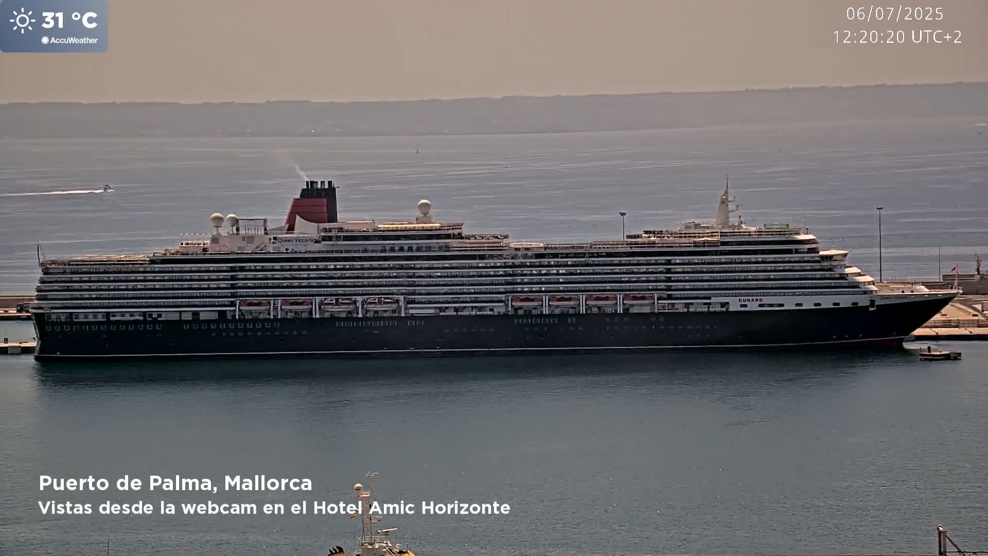 Palma de Mallorca City & Harbor Live Cam - Palma de mallorca, Balearic Islands, Spain