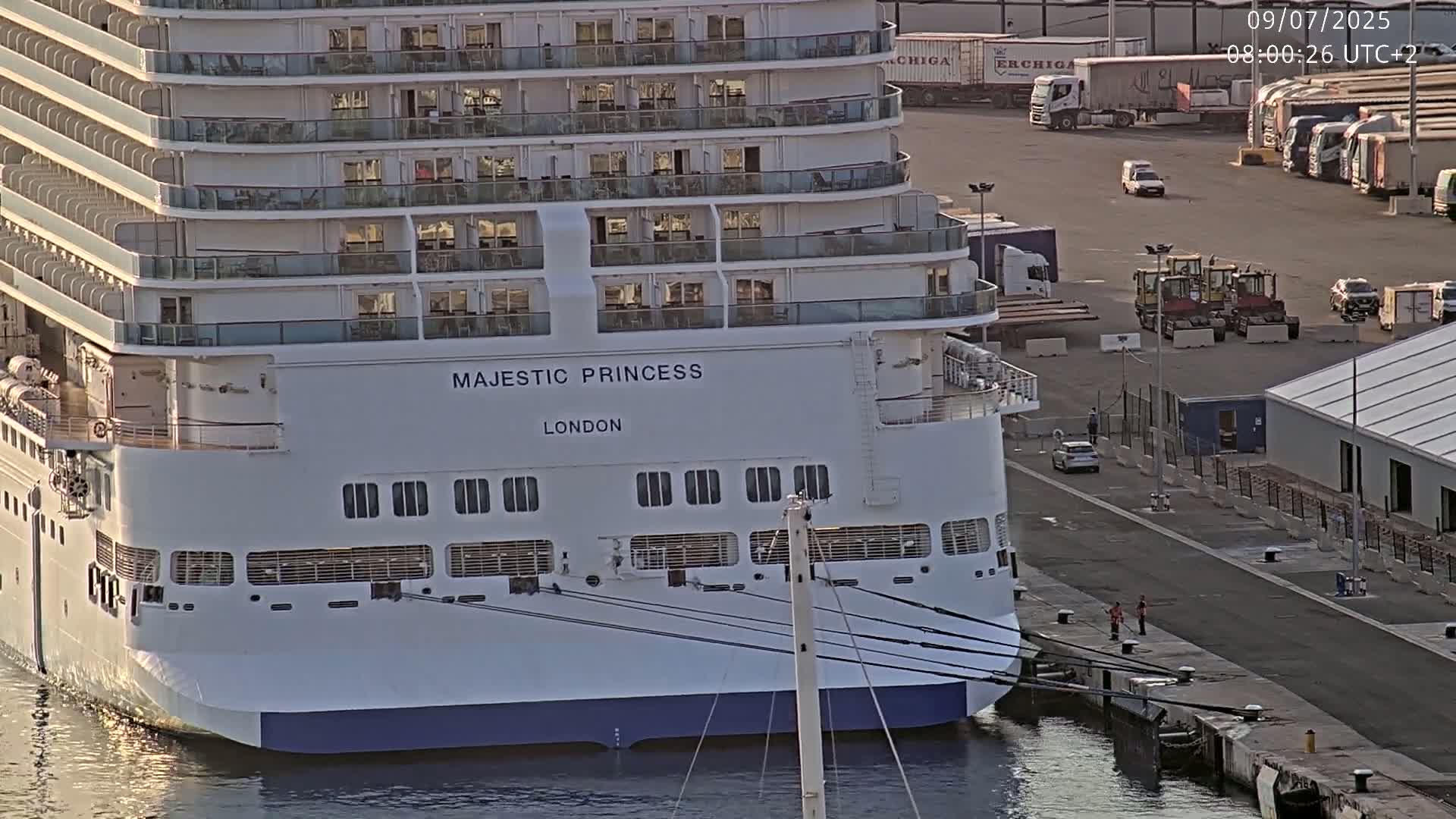 Palma de Mallorca City & Harbor Live Cam - Palma de mallorca, Balearic Islands, Spain