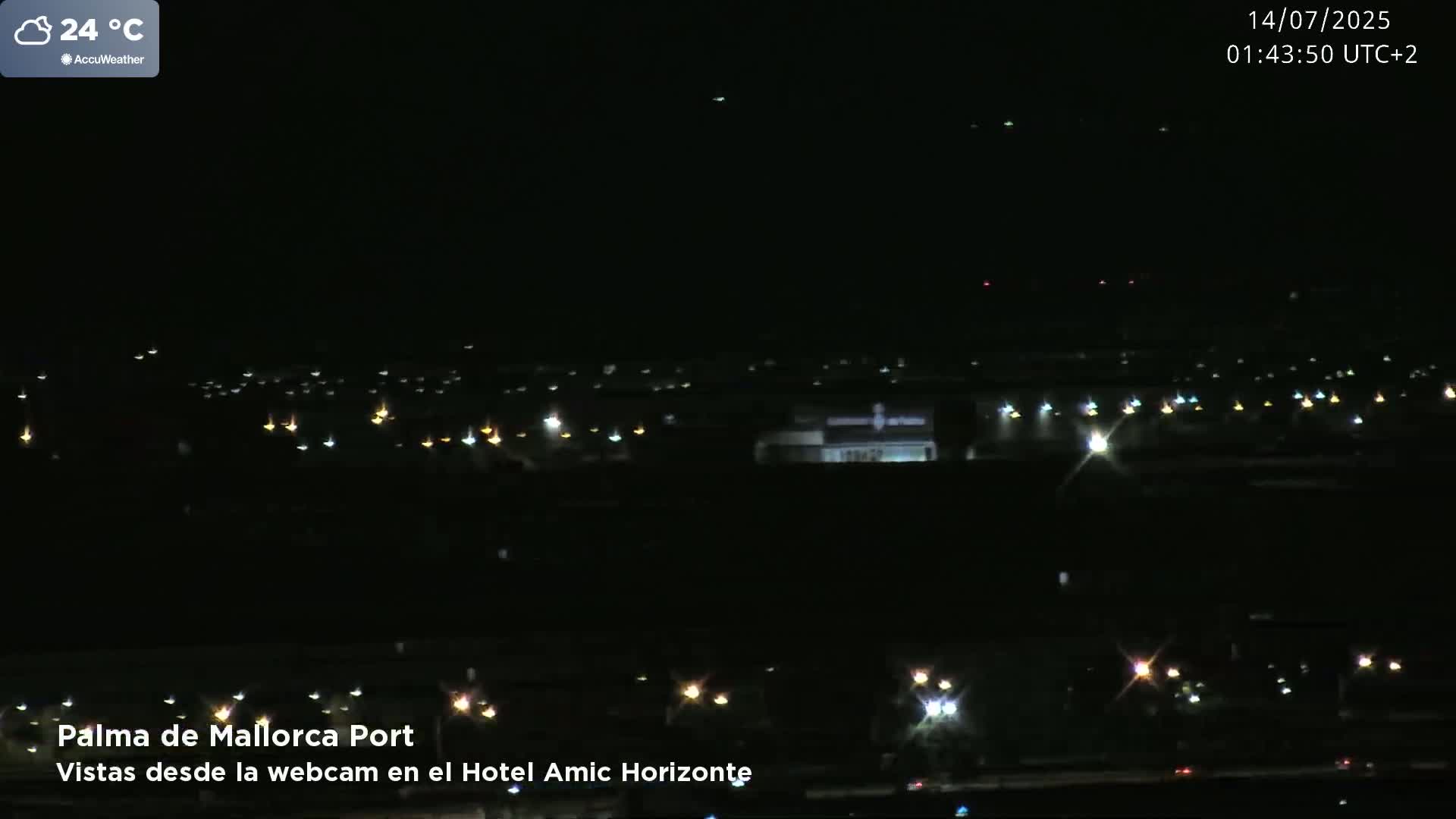 Palma de Mallorca City & Harbor Live Cam - Palma de mallorca, Balearic Islands, Spain