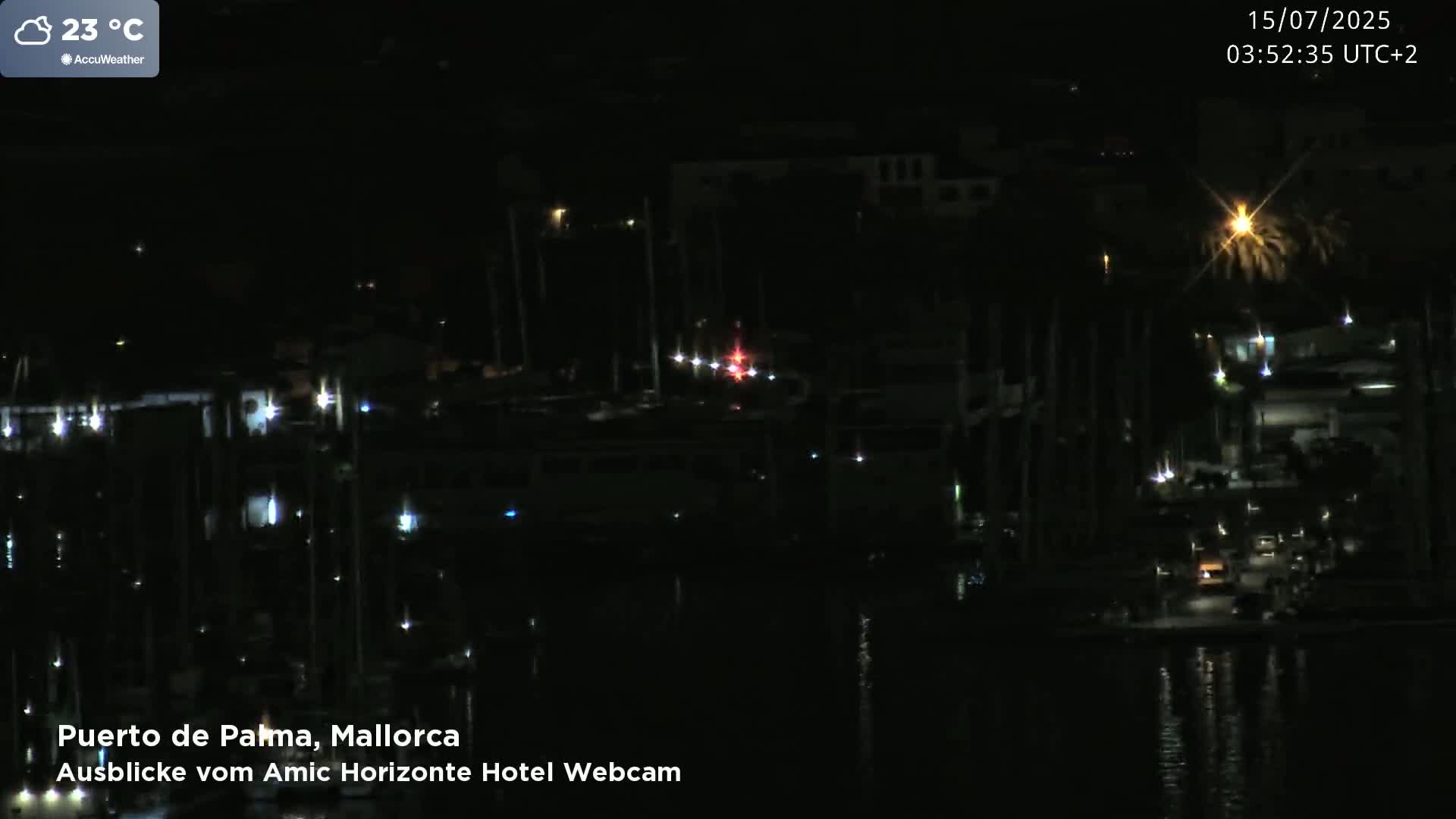 Palma de Mallorca City & Harbor Live Cam - Palma de mallorca, Balearic Islands, Spain