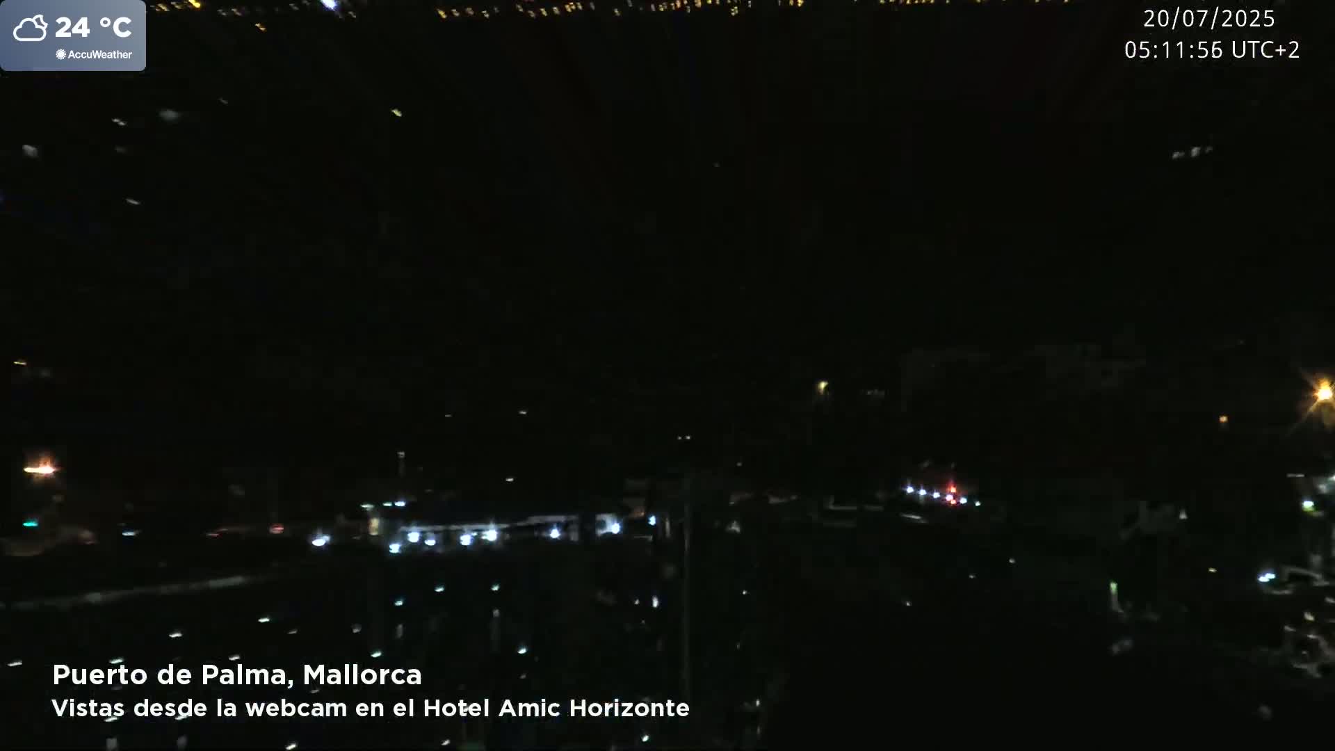 Palma de Mallorca City & Harbor Live Cam - Palma de mallorca, Balearic Islands, Spain