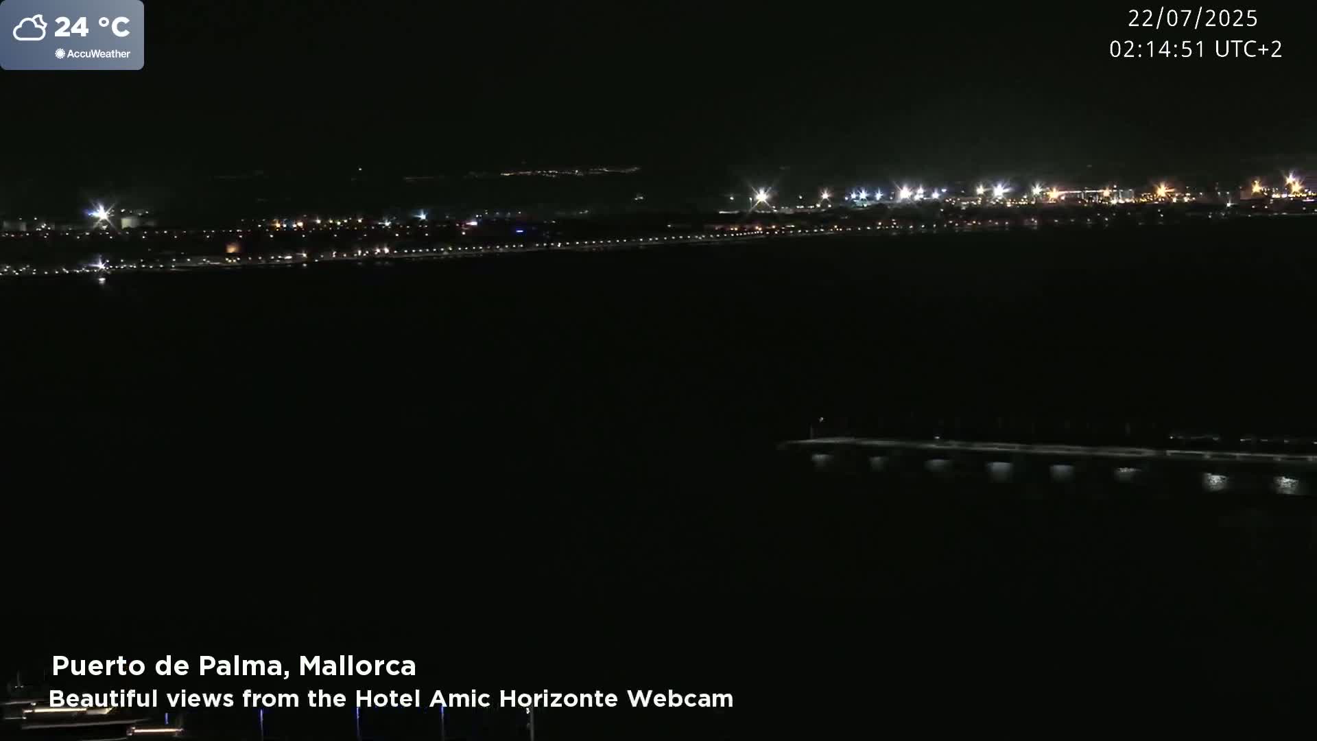 Palma de Mallorca City & Harbor Live Cam - Palma de mallorca, Balearic Islands, Spain