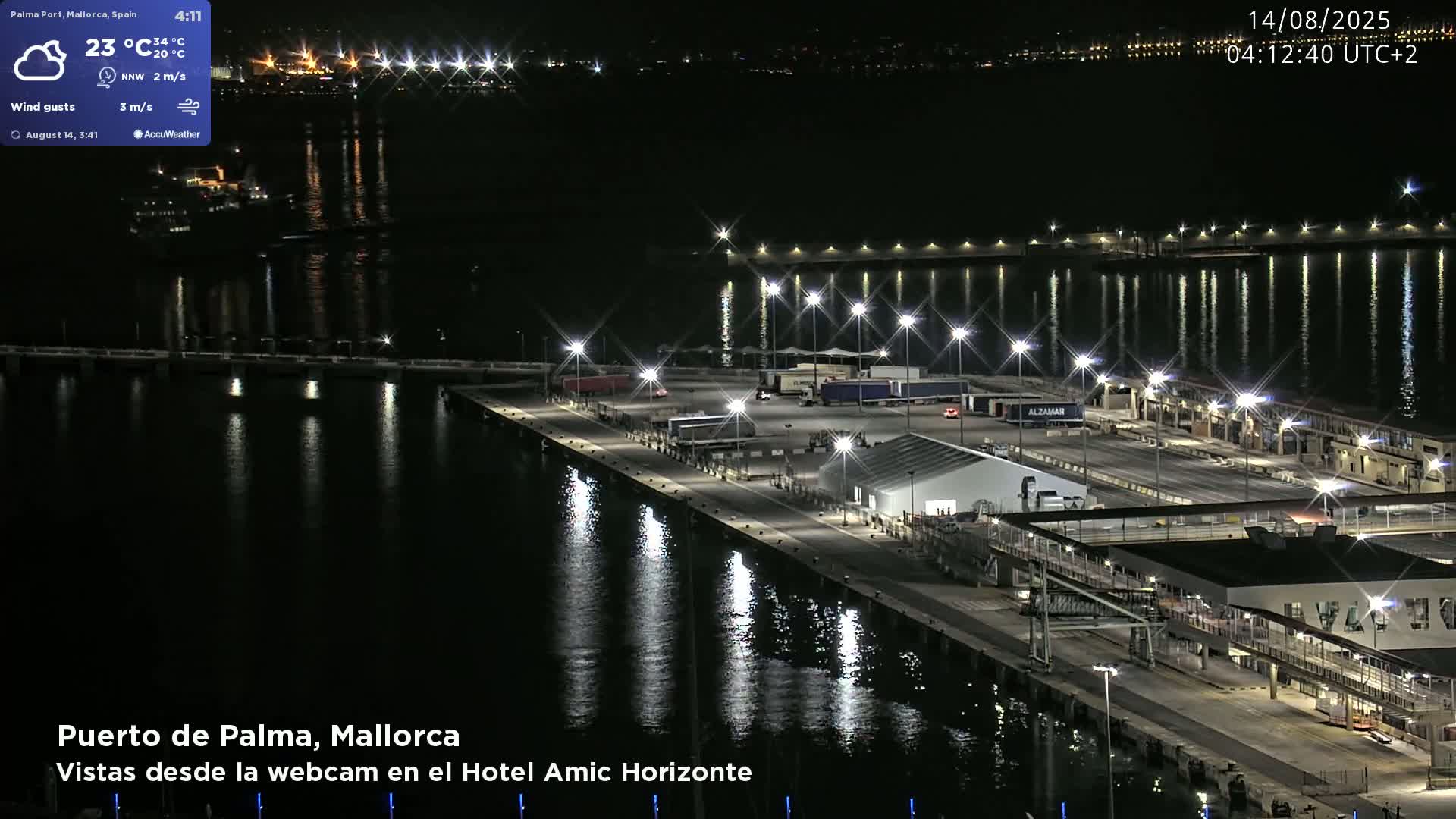Palma de Mallorca City & Harbor Live Cam - Palma de mallorca, Balearic Islands, Spain