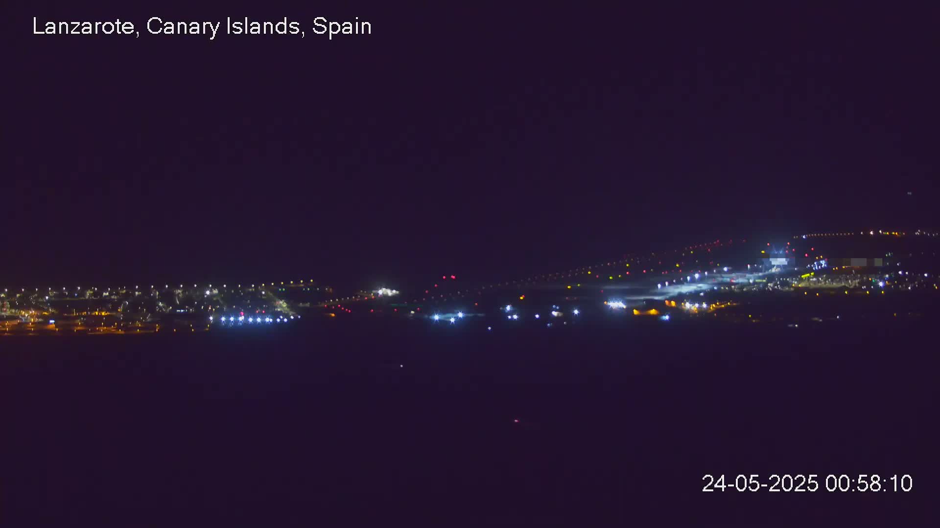 Lanzarote, Arrecife Skyline from Mina Mount Live Cam - Canary Islands, Las Palmas, Spain