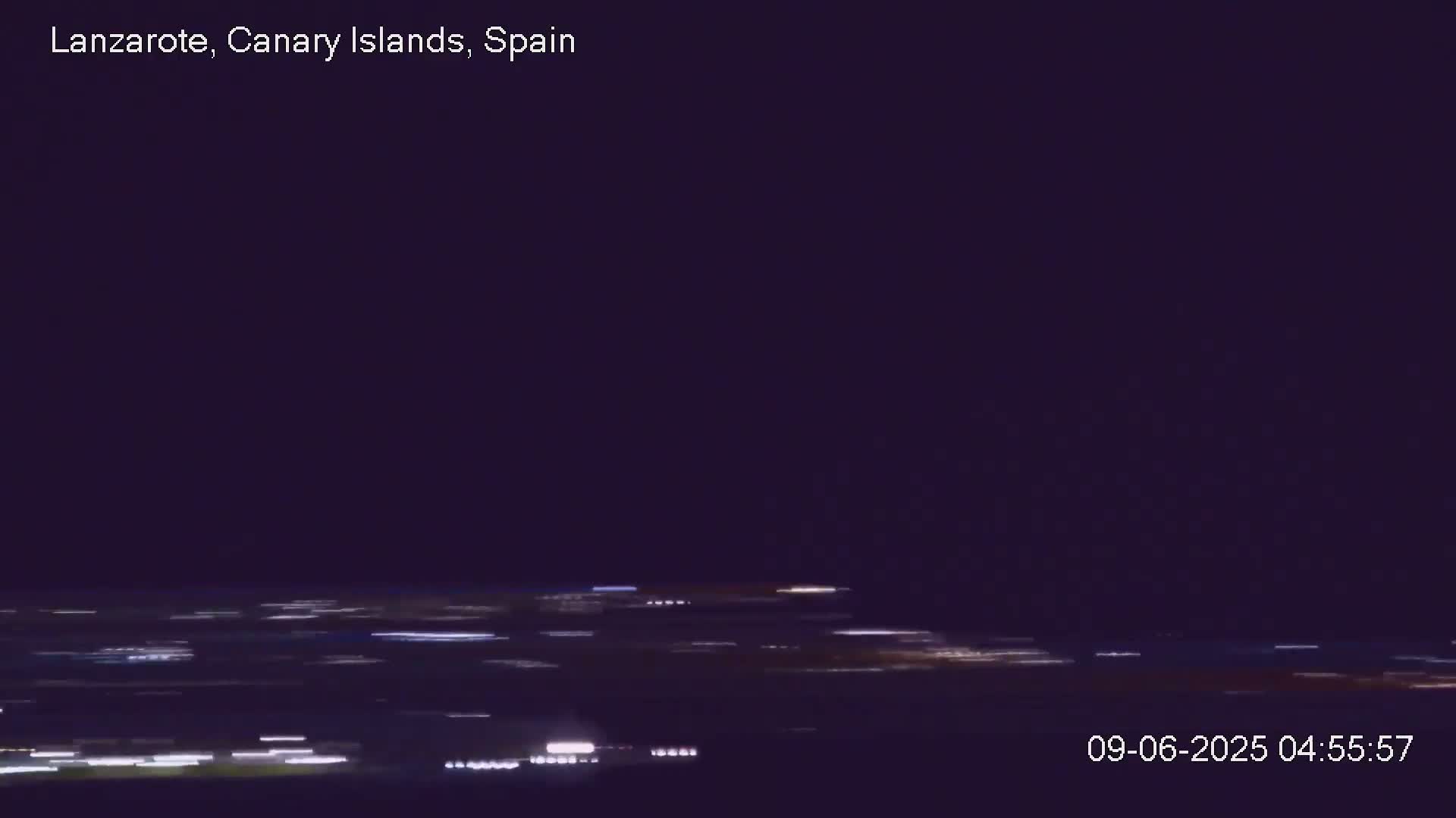 Lanzarote, Arrecife Skyline from Mina Mount Live Cam - Canary Islands, Las Palmas, Spain