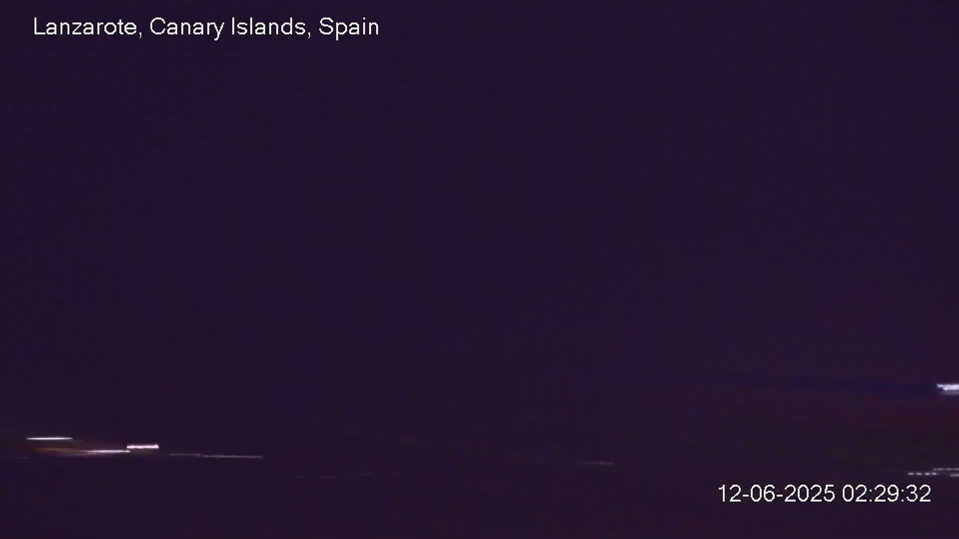 Lanzarote, Arrecife Skyline from Mina Mount Live Cam - Canary Islands, Las Palmas, Spain