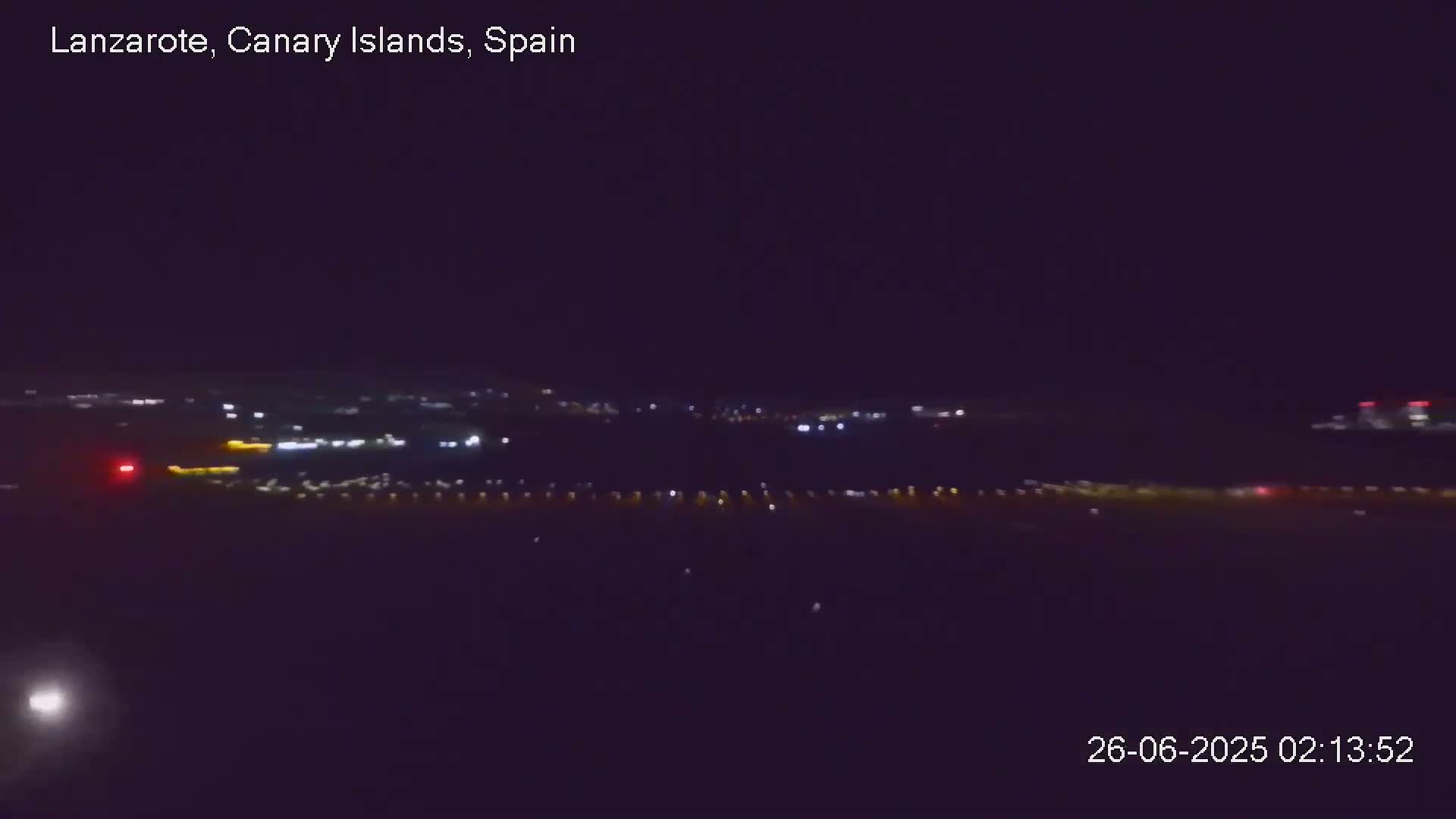 Lanzarote, Arrecife Skyline from Mina Mount Live Cam - Canary Islands, Las Palmas, Spain