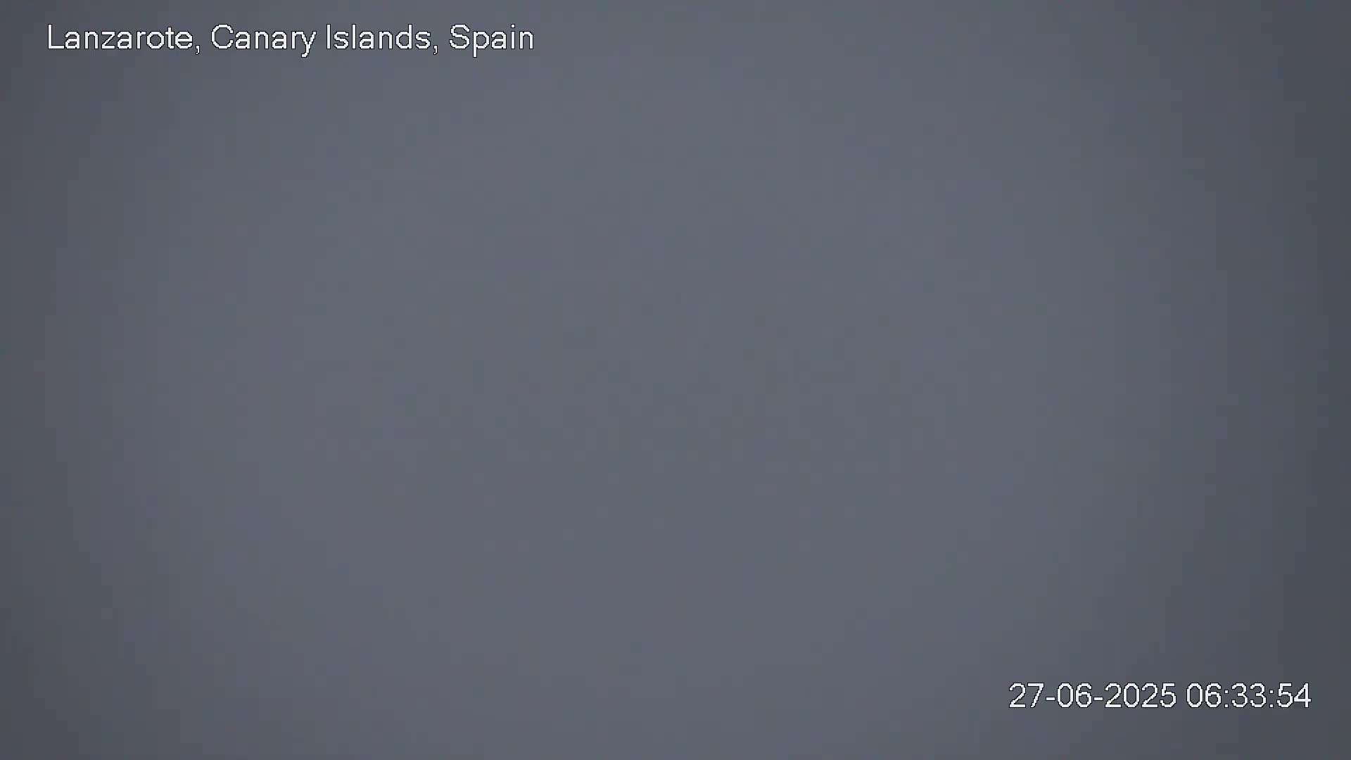 Lanzarote, Arrecife Skyline from Mina Mount Live Cam - Canary Islands, Las Palmas, Spain