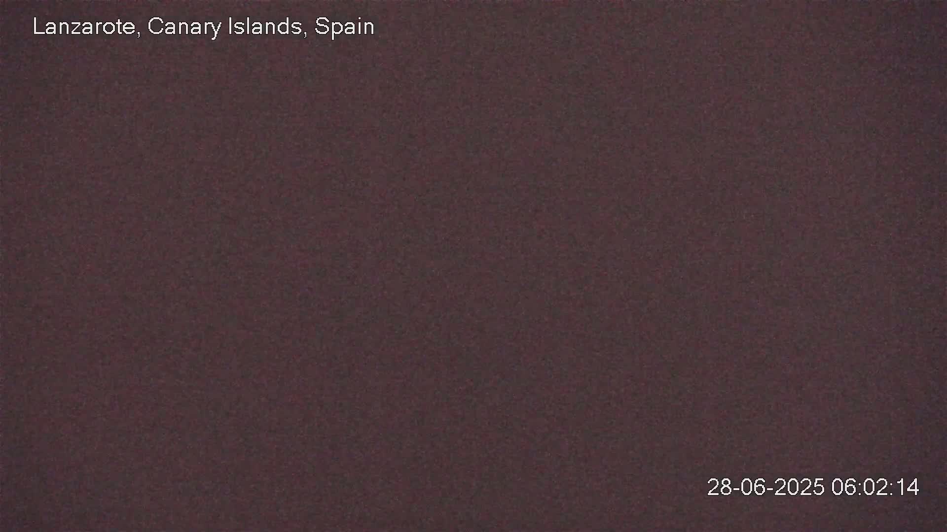 Lanzarote, Arrecife Skyline from Mina Mount Live Cam - Canary Islands, Las Palmas, Spain