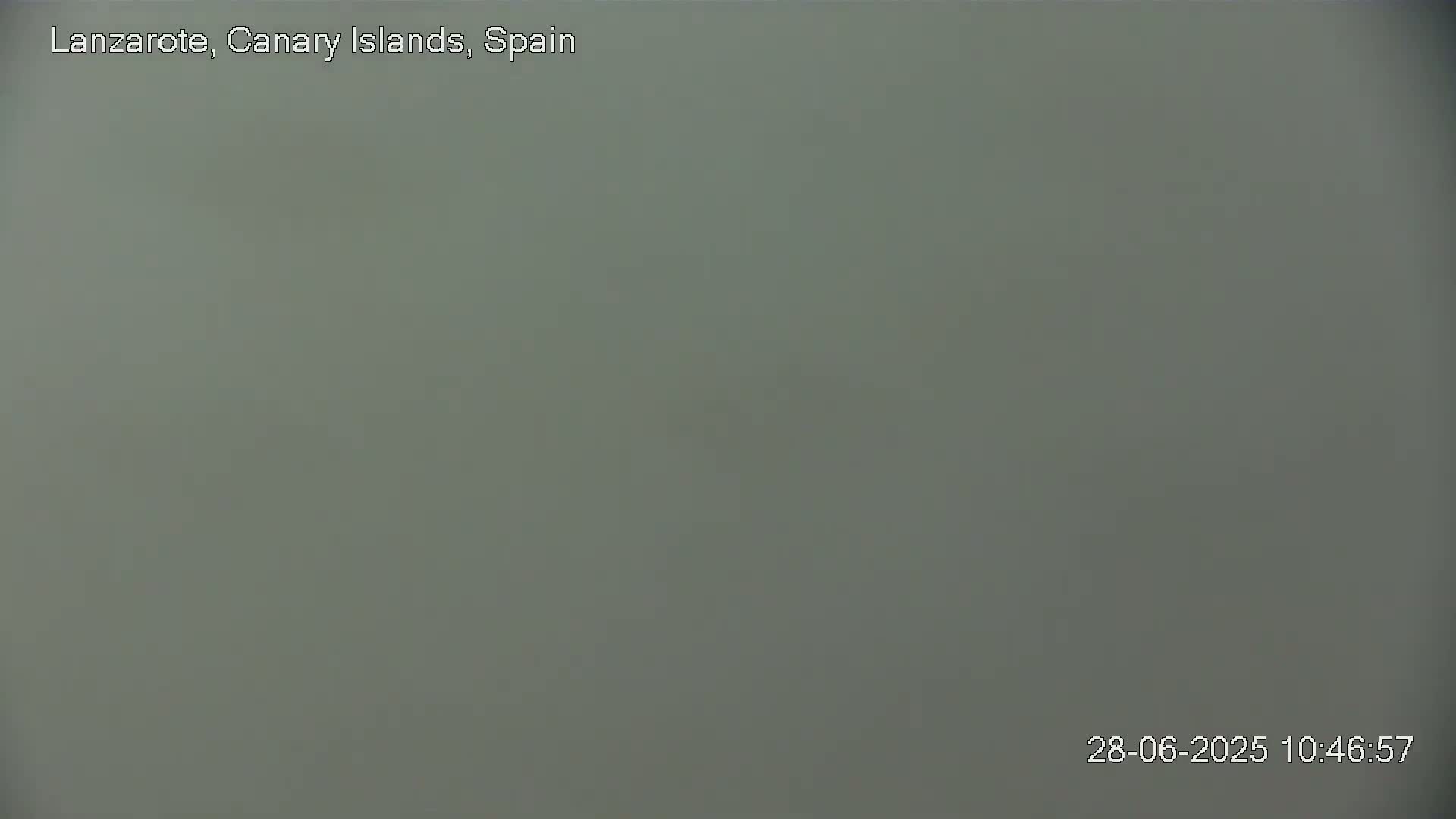 Lanzarote, Arrecife Skyline from Mina Mount Live Cam - Canary Islands, Las Palmas, Spain
