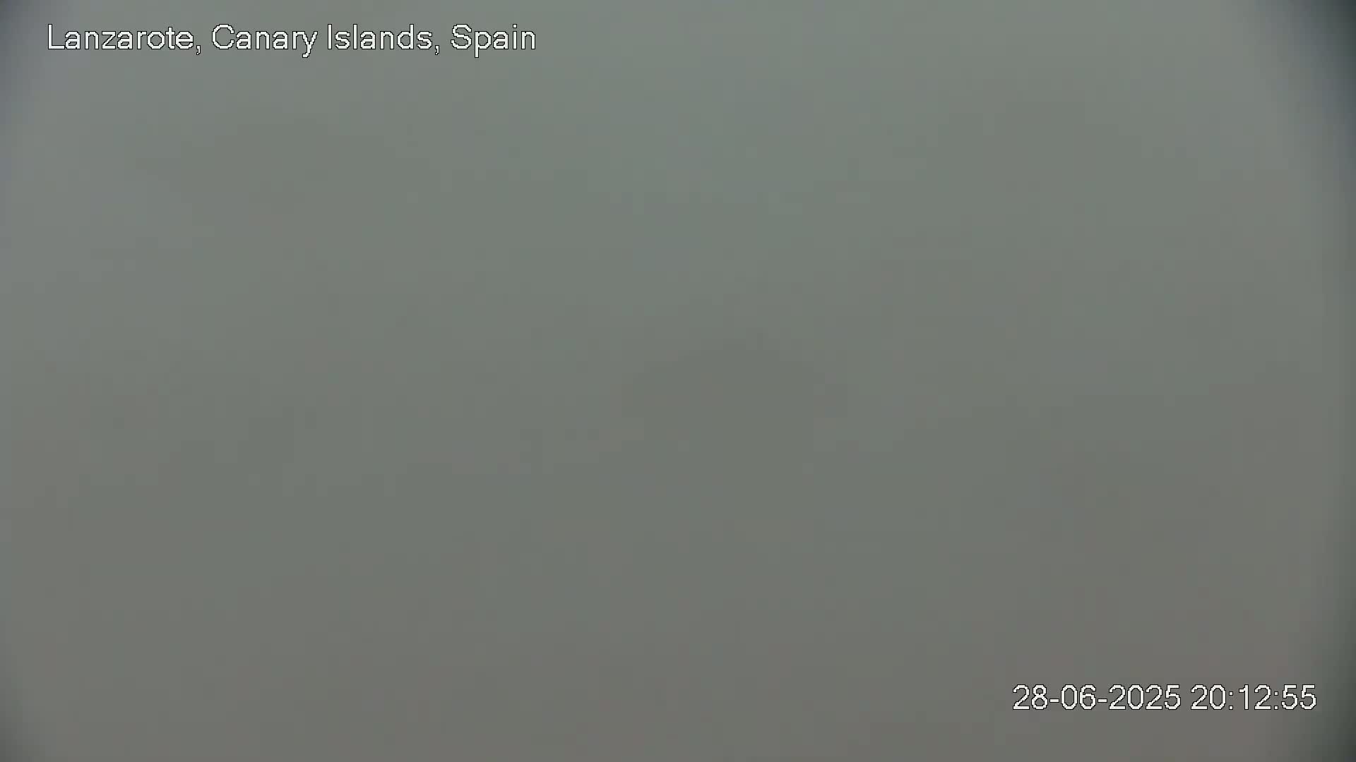 Lanzarote, Arrecife Skyline from Mina Mount Live Cam - Canary Islands, Las Palmas, Spain