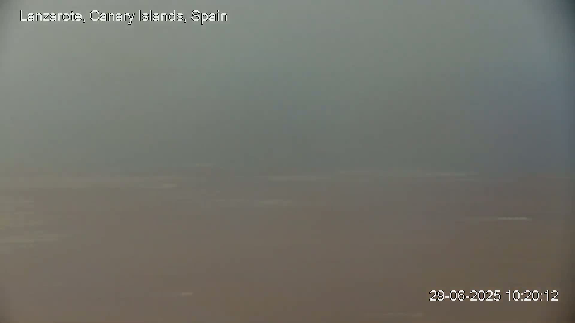 Lanzarote, Arrecife Skyline from Mina Mount Live Cam - Canary Islands, Las Palmas, Spain