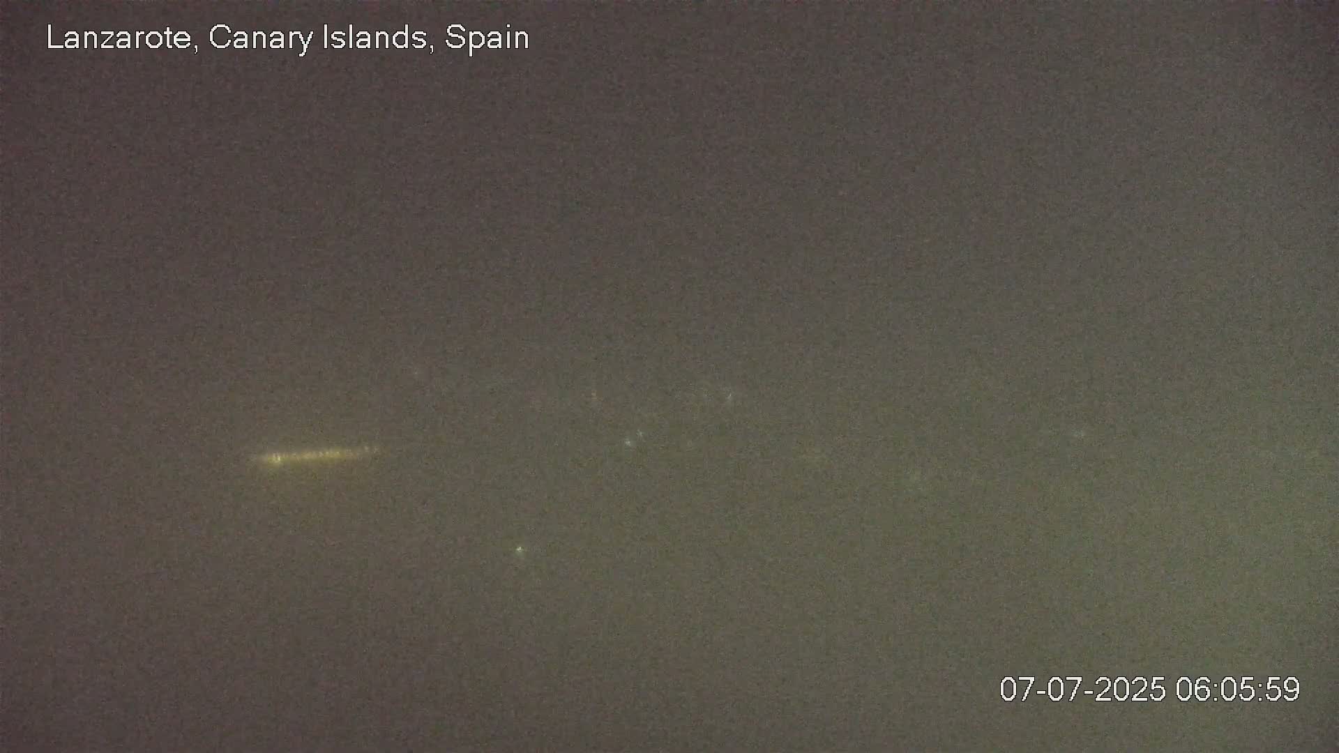 Lanzarote, Arrecife Skyline from Mina Mount Live Cam - Canary Islands, Las Palmas, Spain