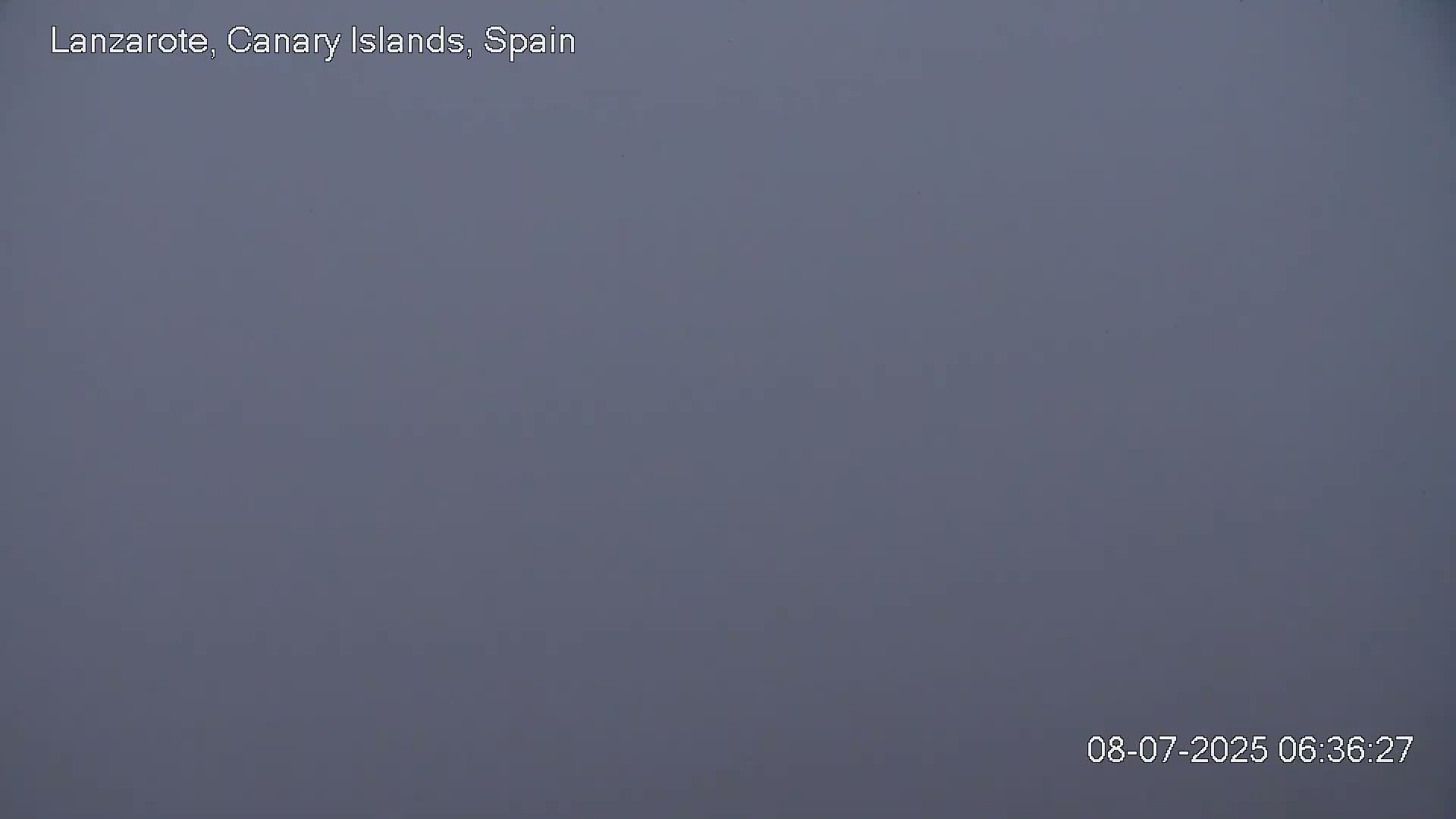 Lanzarote, Arrecife Skyline from Mina Mount Live Cam - Canary Islands, Las Palmas, Spain