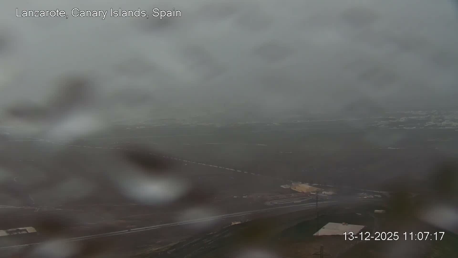 Lanzarote, Arrecife Skyline from Mina Mount Live Cam - Canary Islands, Las Palmas, Spain