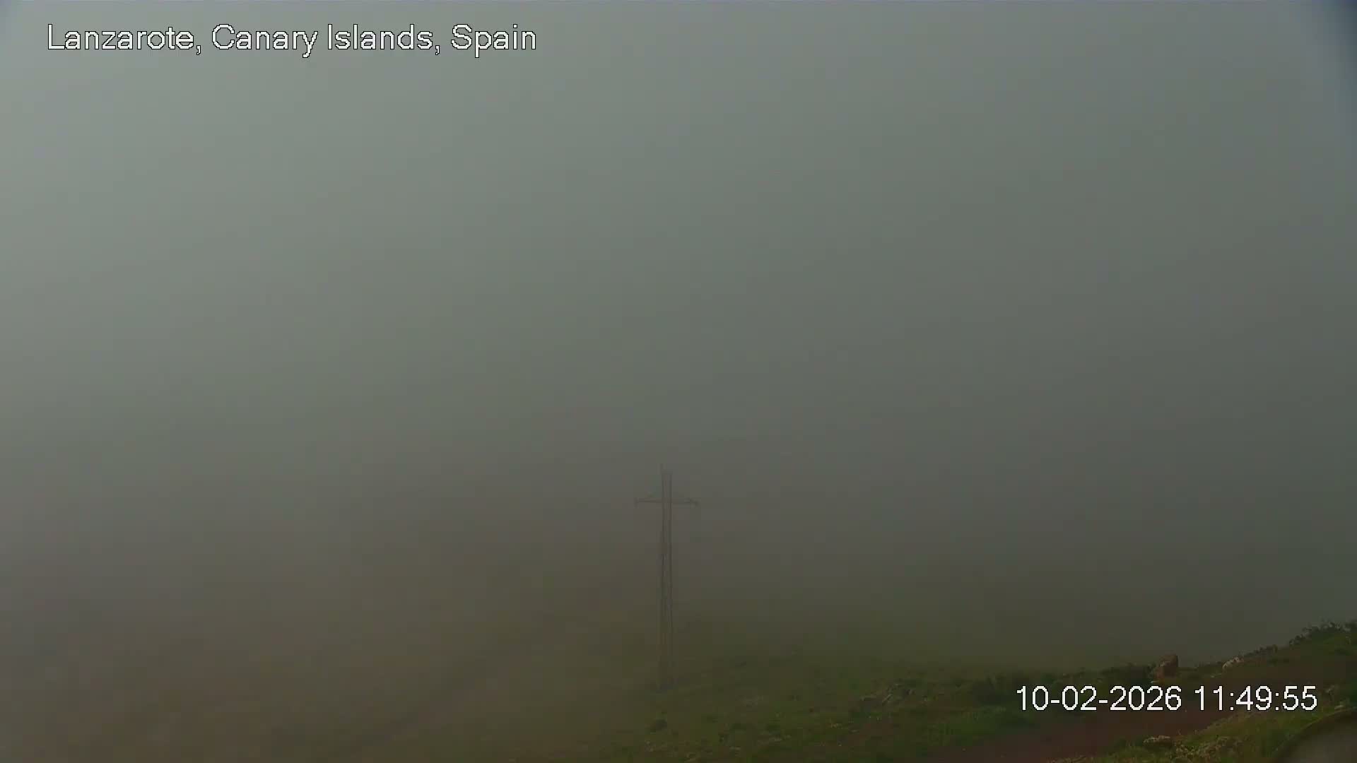Lanzarote, Arrecife Skyline from Mina Mount Live Cam - Canary Islands, Las Palmas, Spain