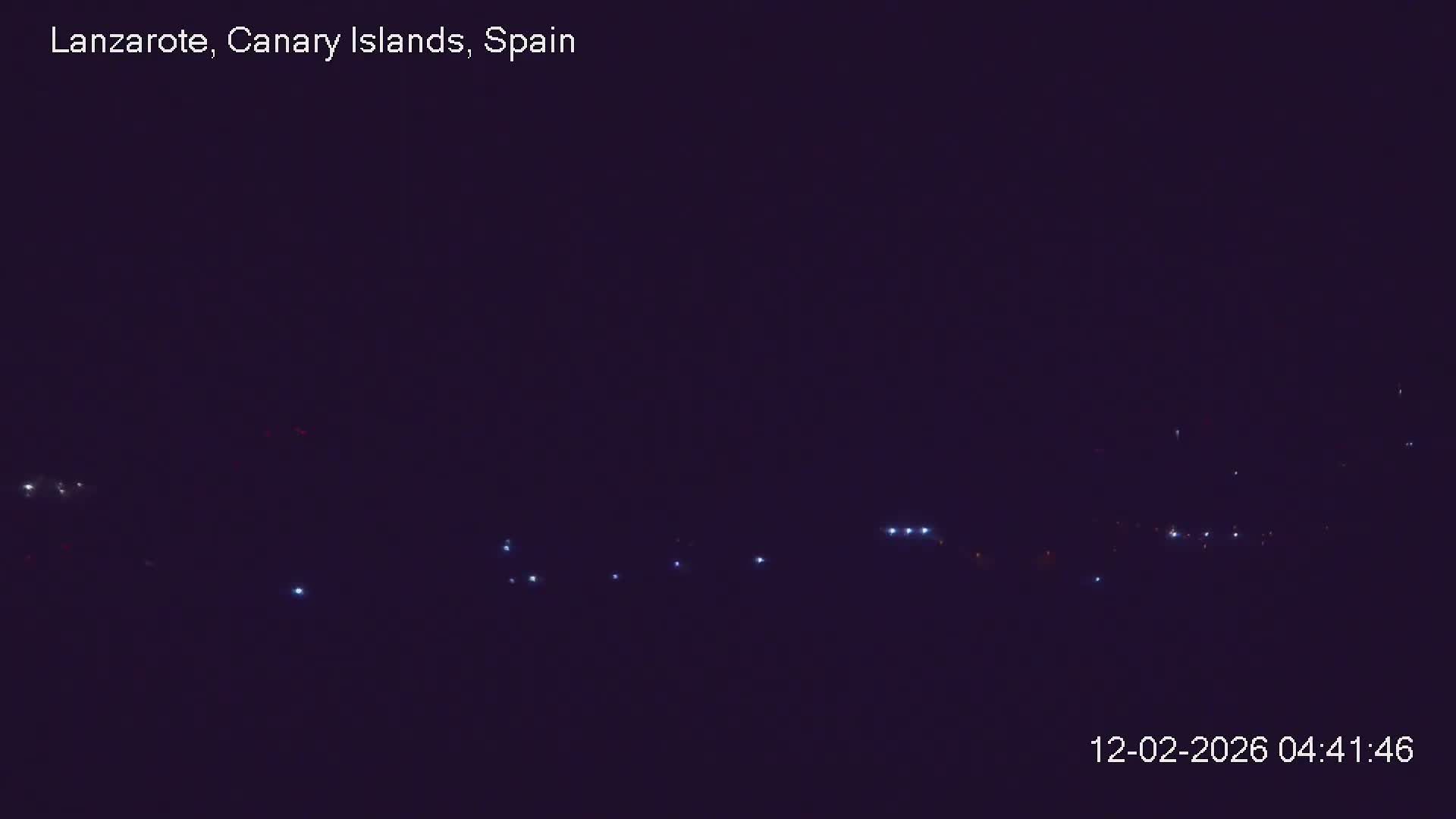 Lanzarote, Arrecife Skyline from Mina Mount Live Cam - Canary Islands, Las Palmas, Spain